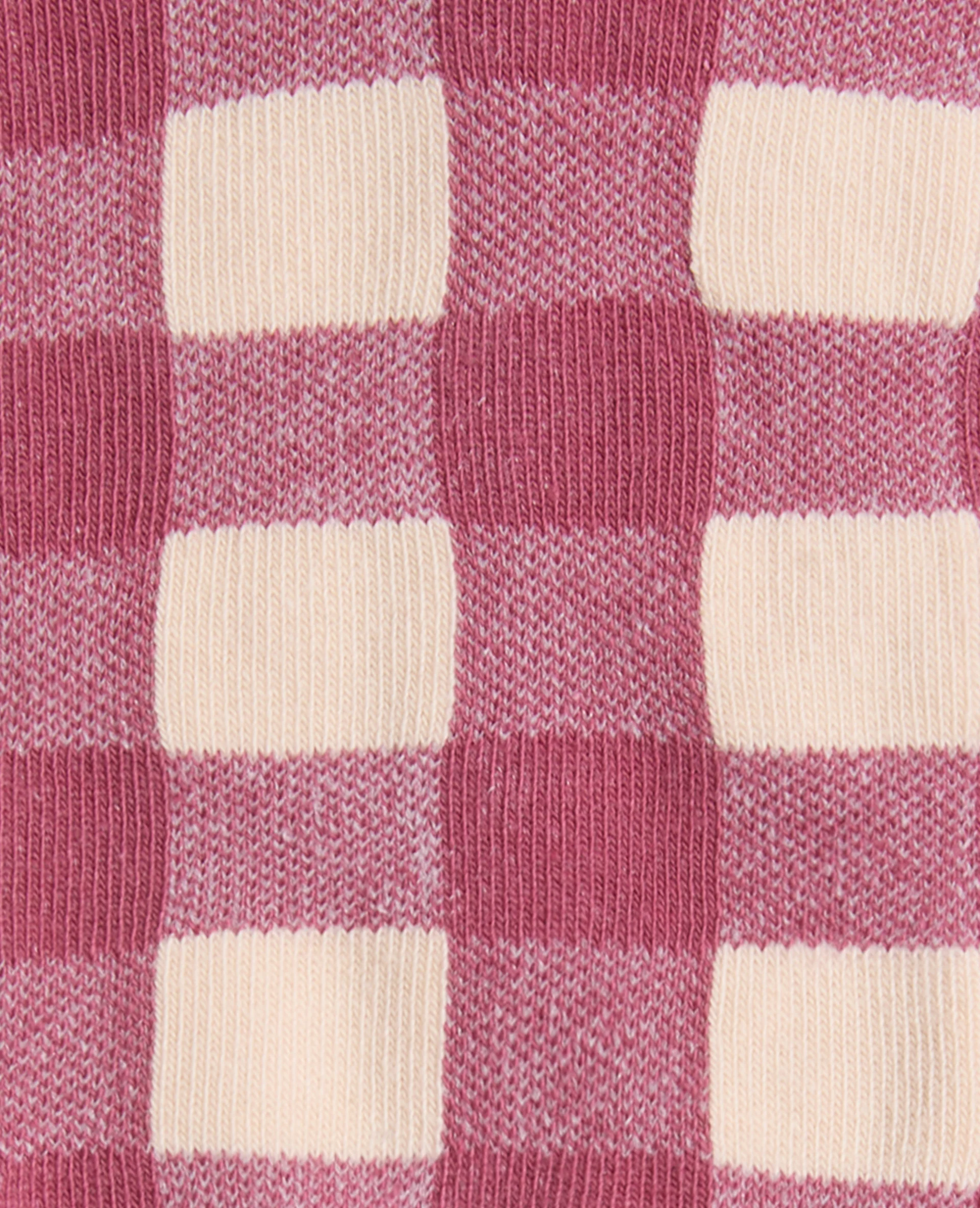 Lot de 2 paires de chaussettes Ă carreaux - Image 4