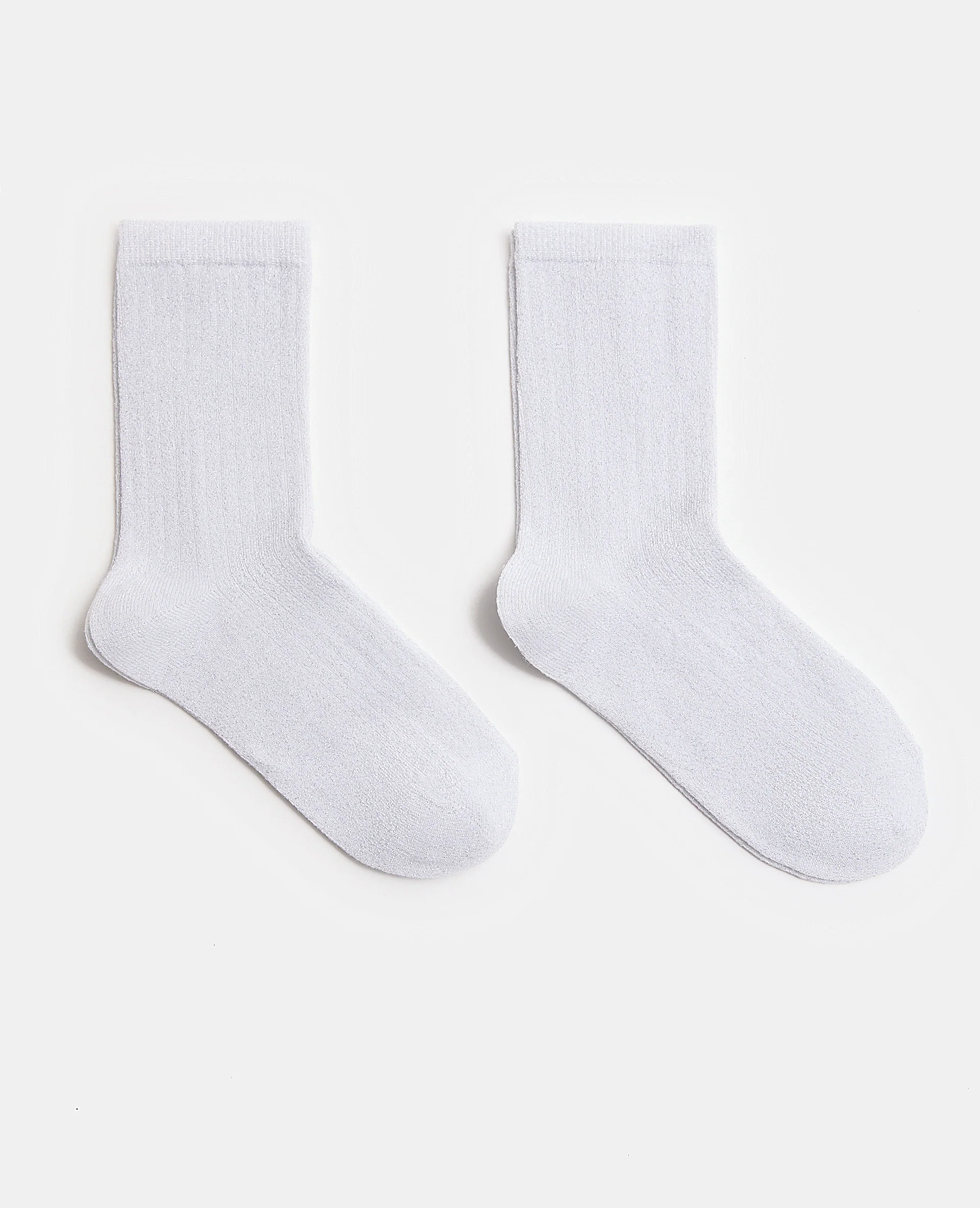 Lot de 2 paires de chaussettes avec lurex