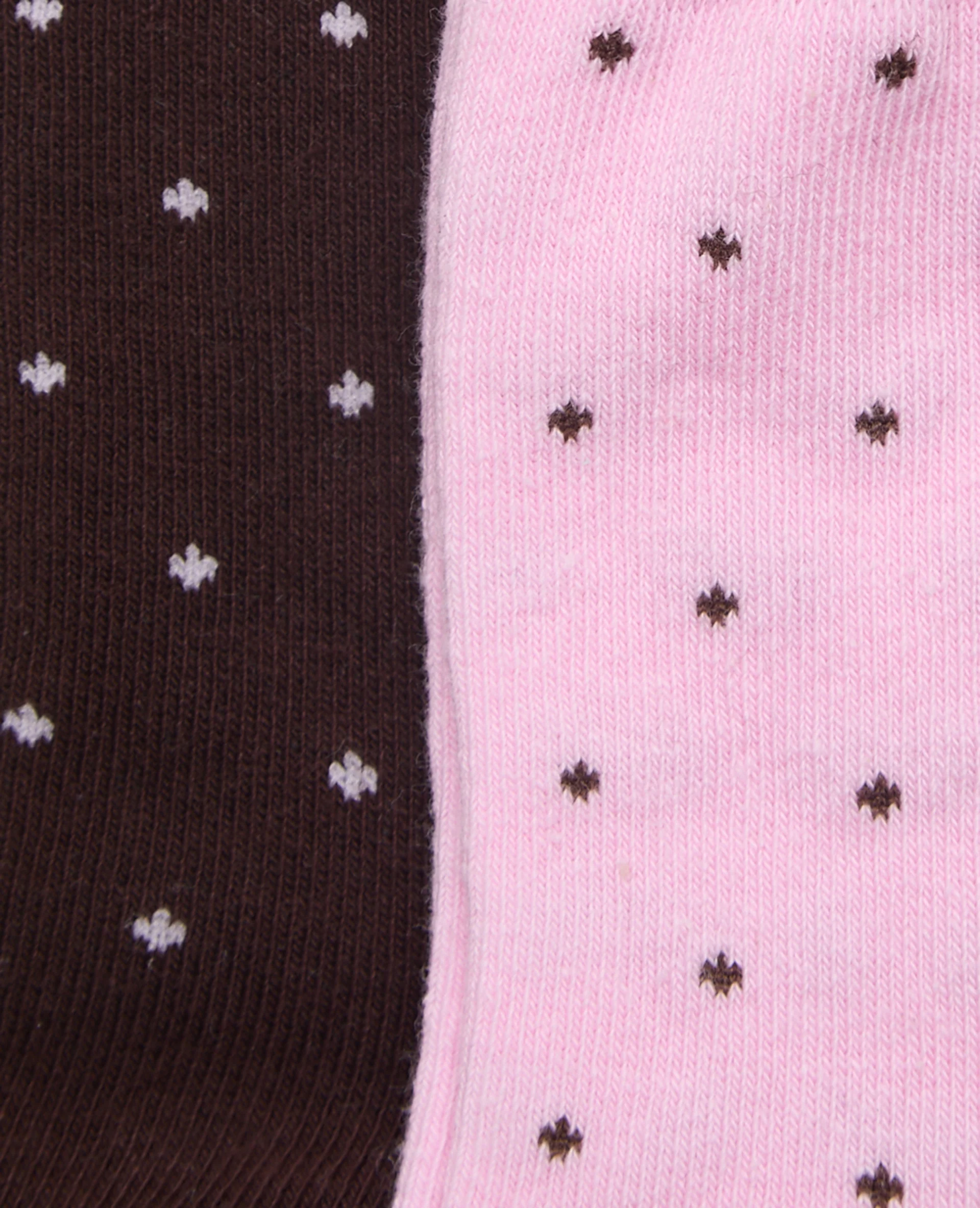 Lot de 2 paires de chaussettes avec pois - Image 3