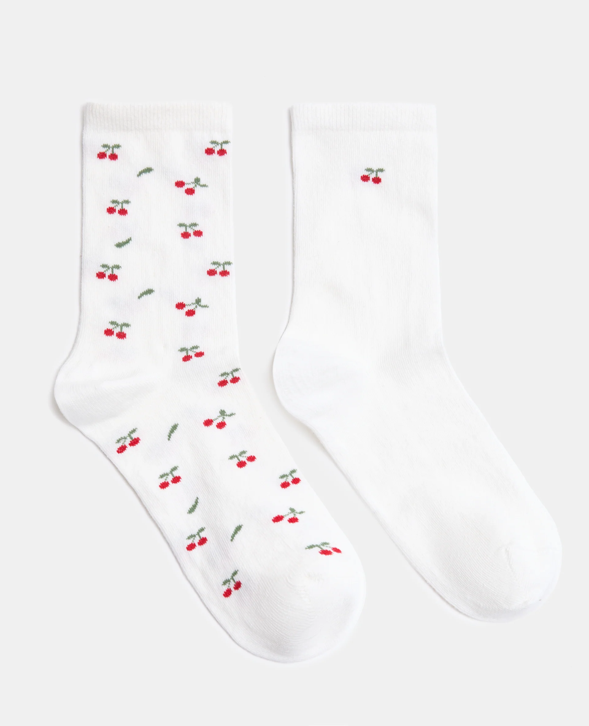 Lot de 2 paires de chaussettes cerises