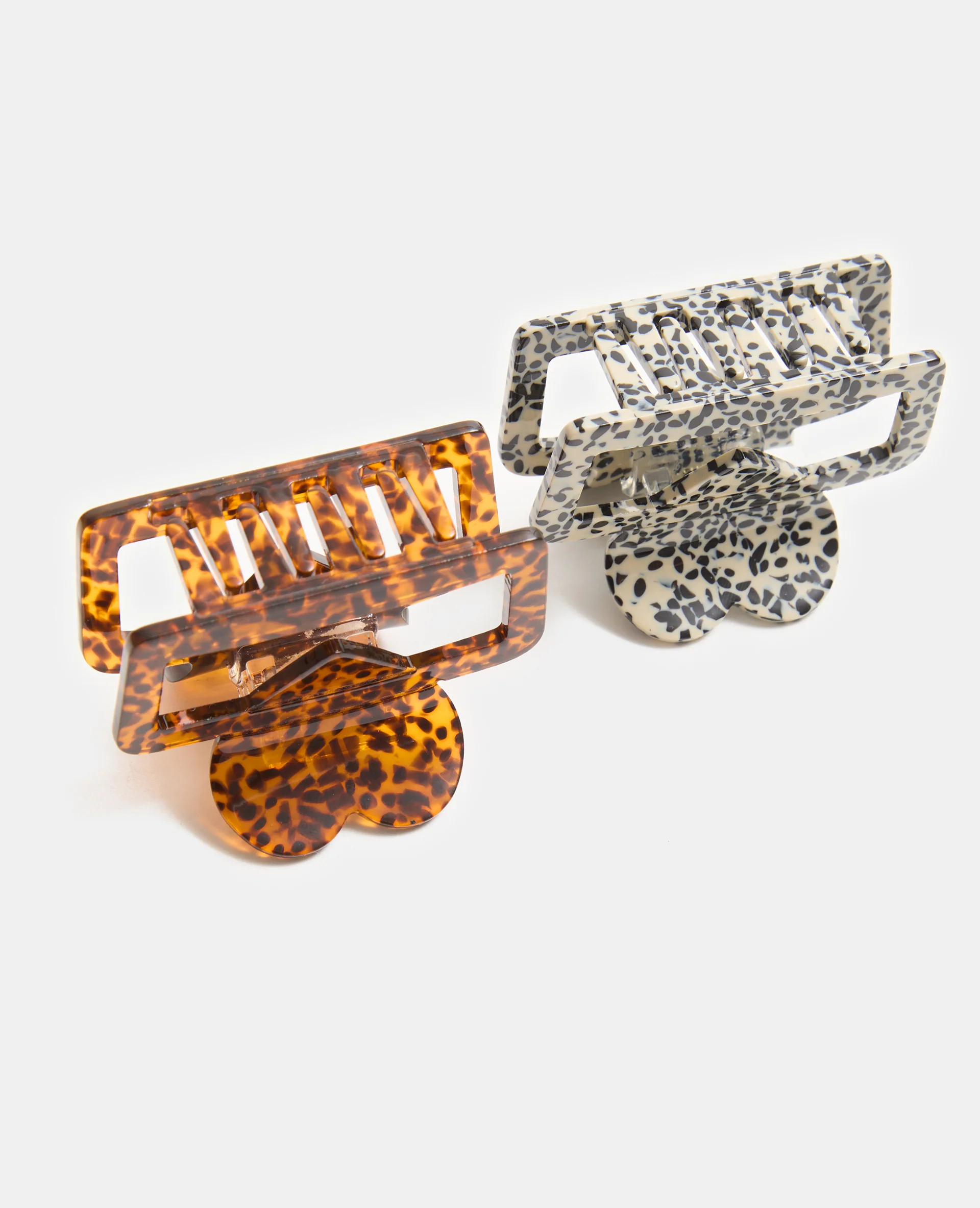 Lot de 2 pinces crocodiles avec cœurs - Image 4