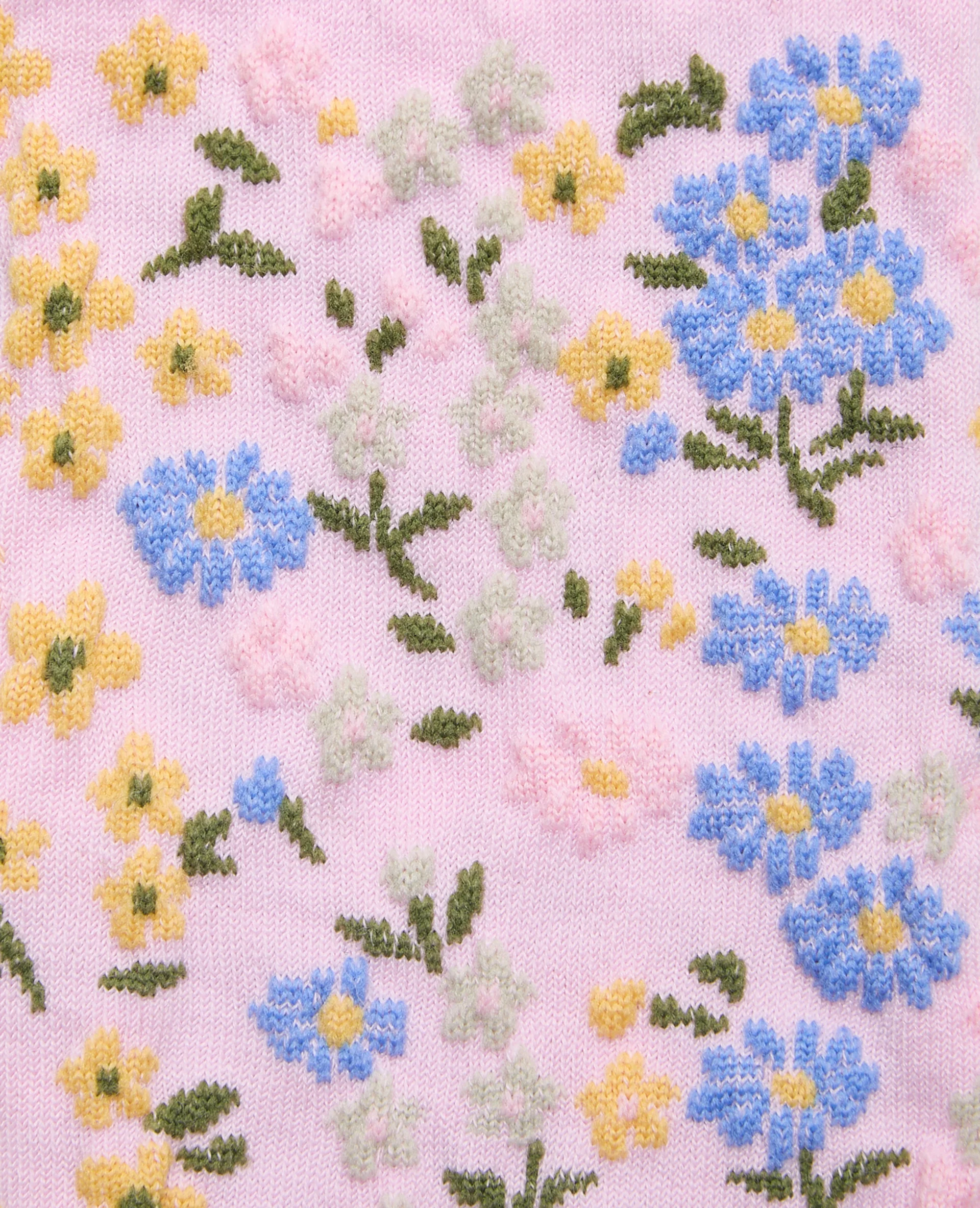 Paire de chaussettes avec fleurs - Image 3