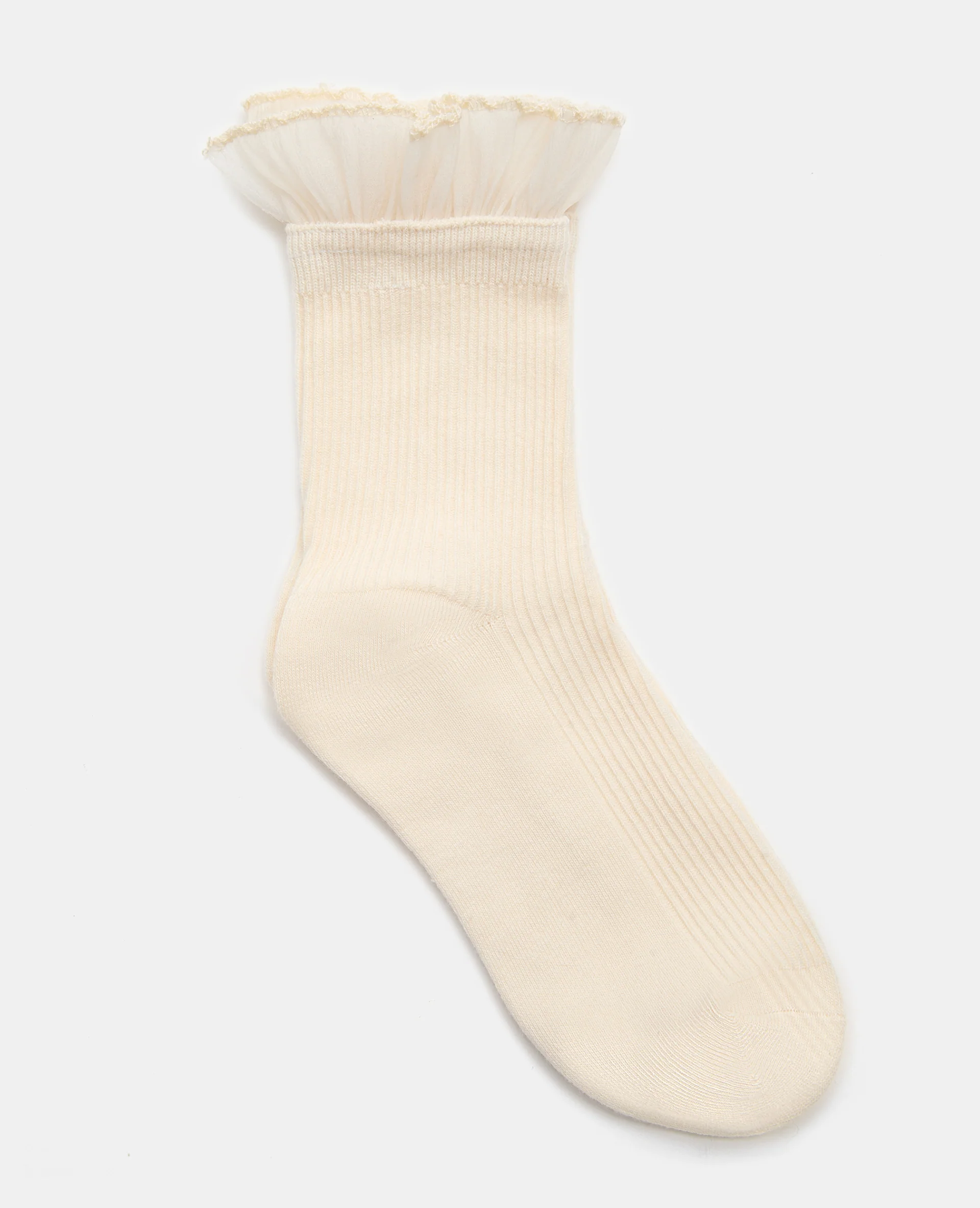 Paire de chaussettes avec froufrous