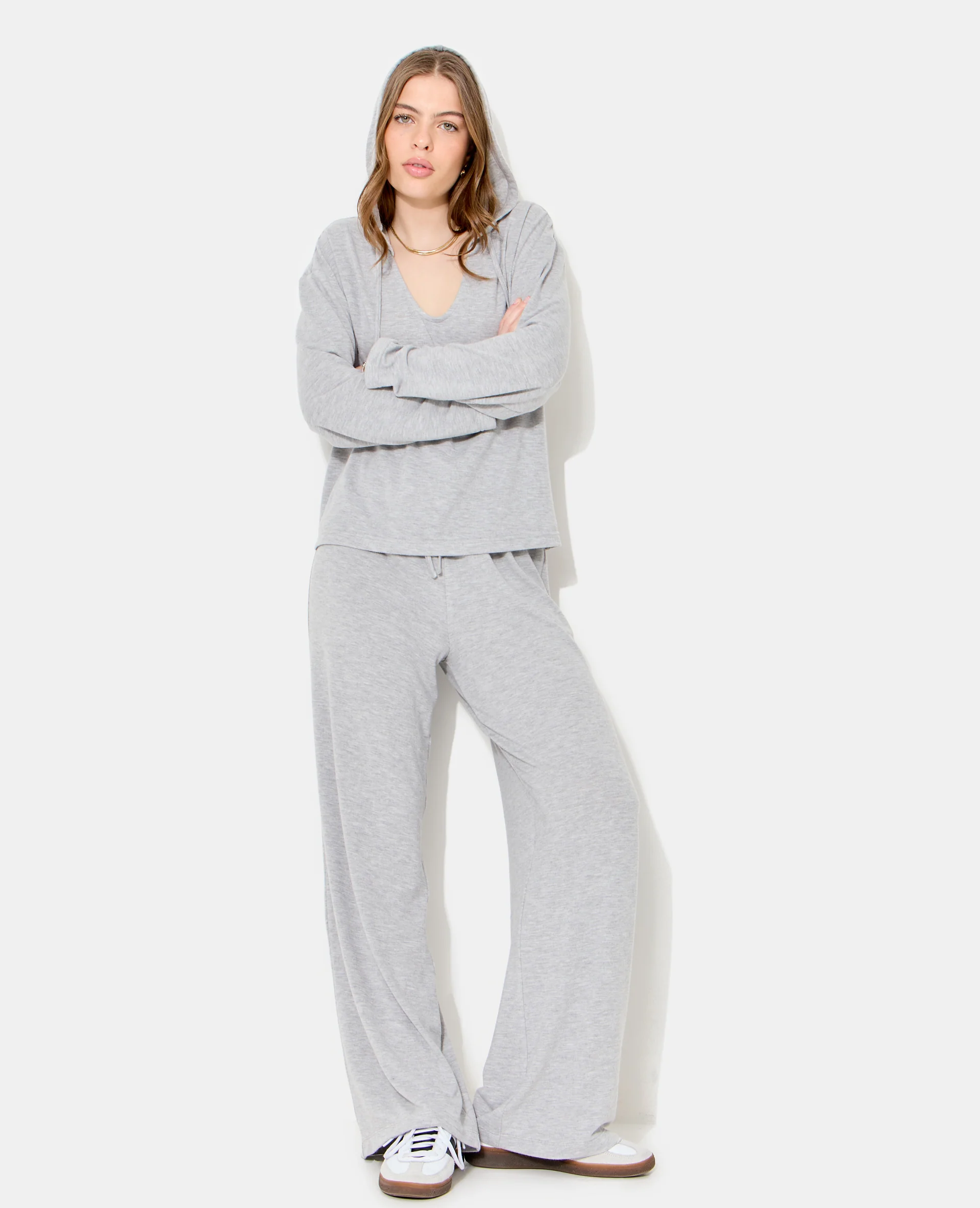 Pantalon ample en tissu doux - Image 3