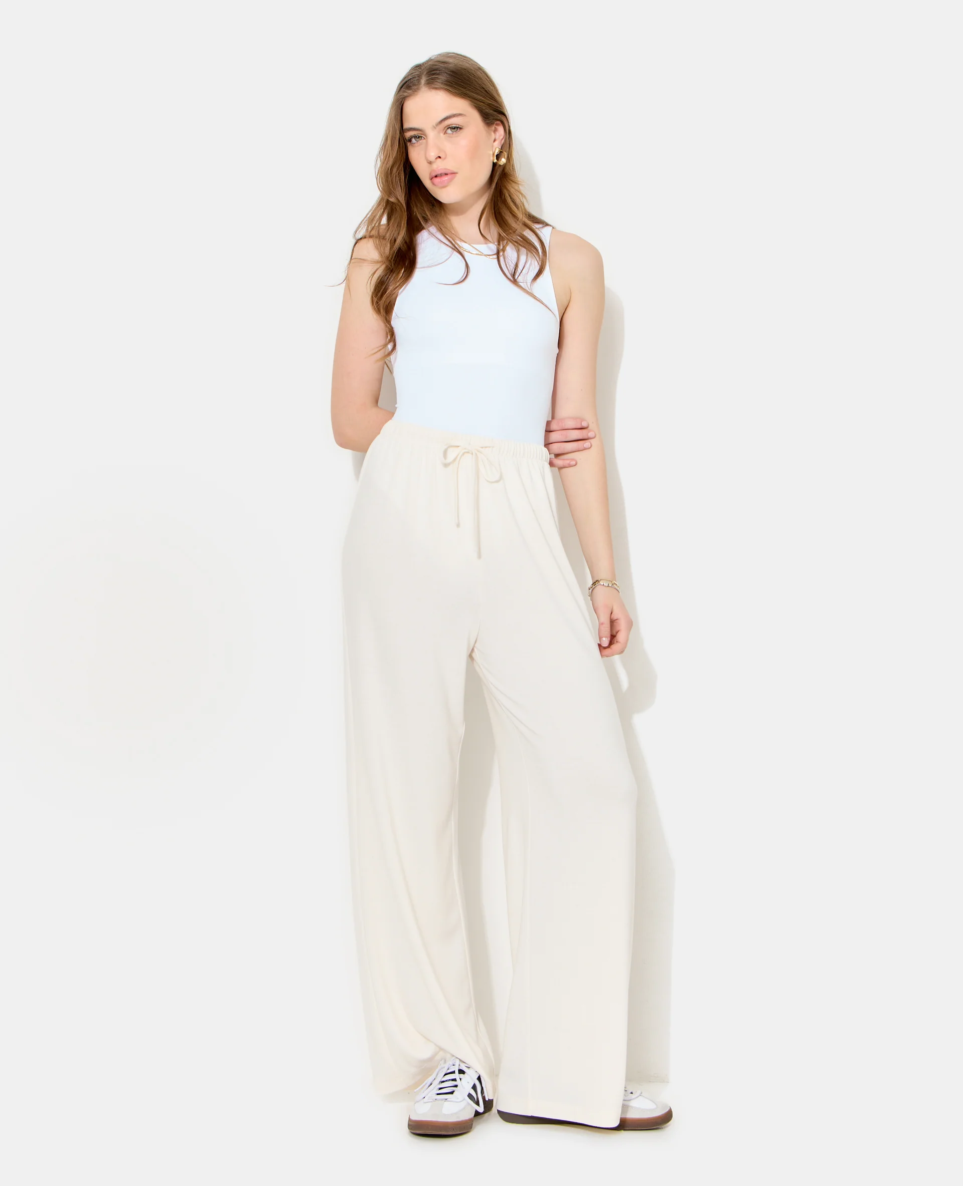 Pantalon ample en tissu doux - Image 7