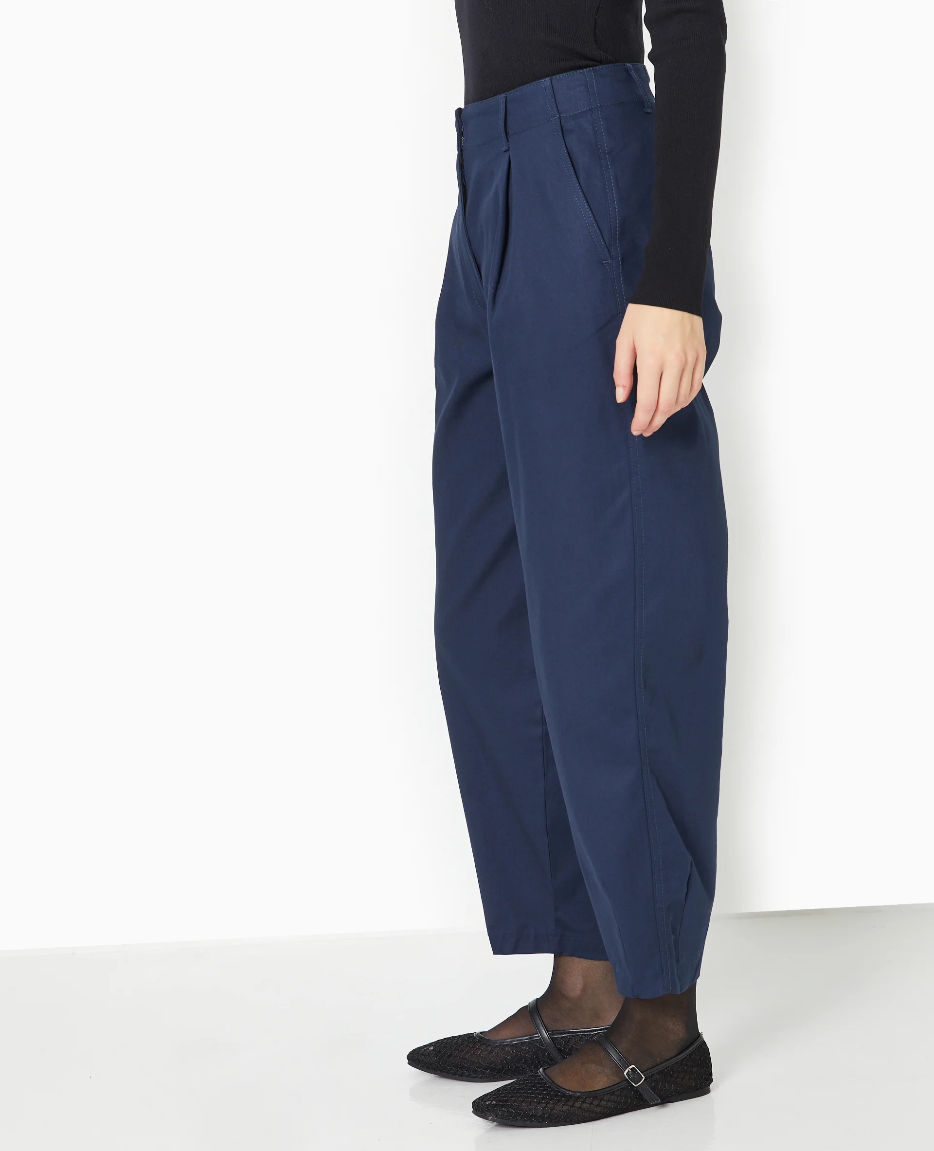 Pantalon balloon en toile - Image 2