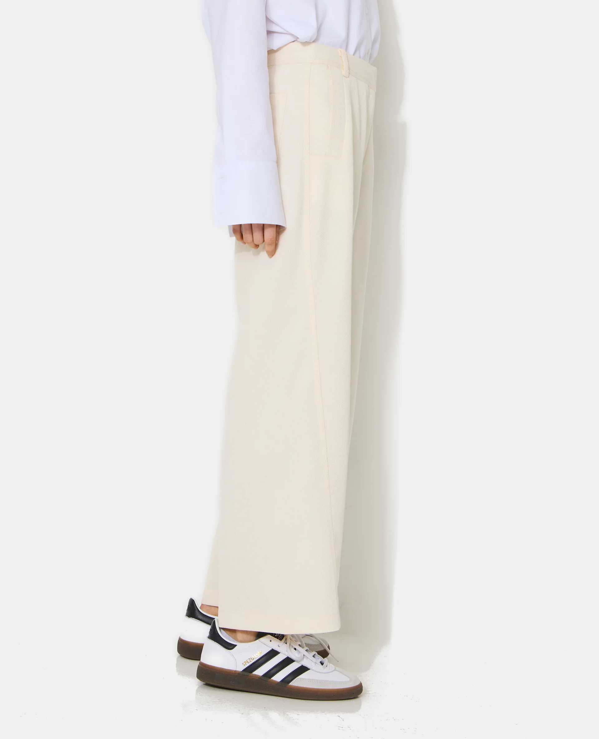 Pantalon barrel en tissu texturé - Image 7