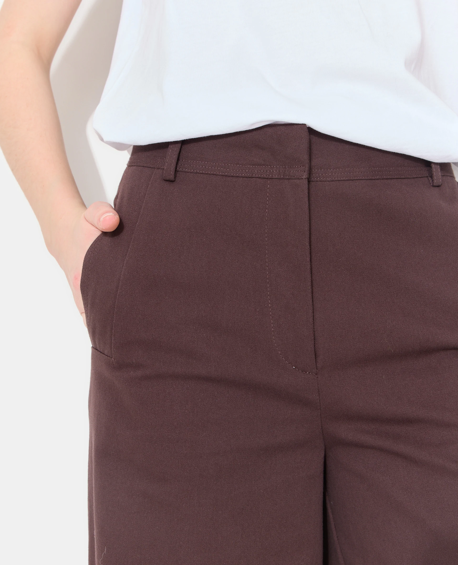 Pantalon barrel en toile - Image 3