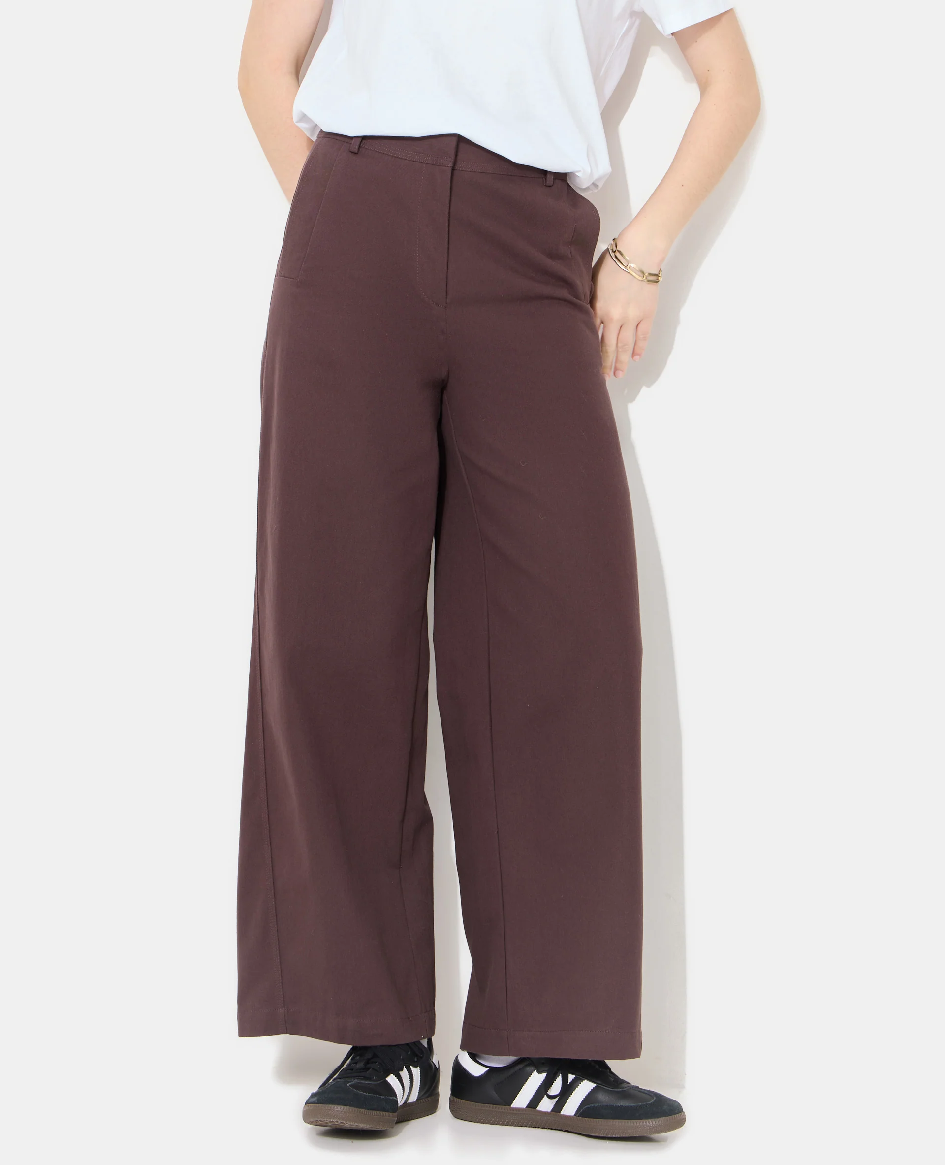 Pantalon barrel en toile - Image 5