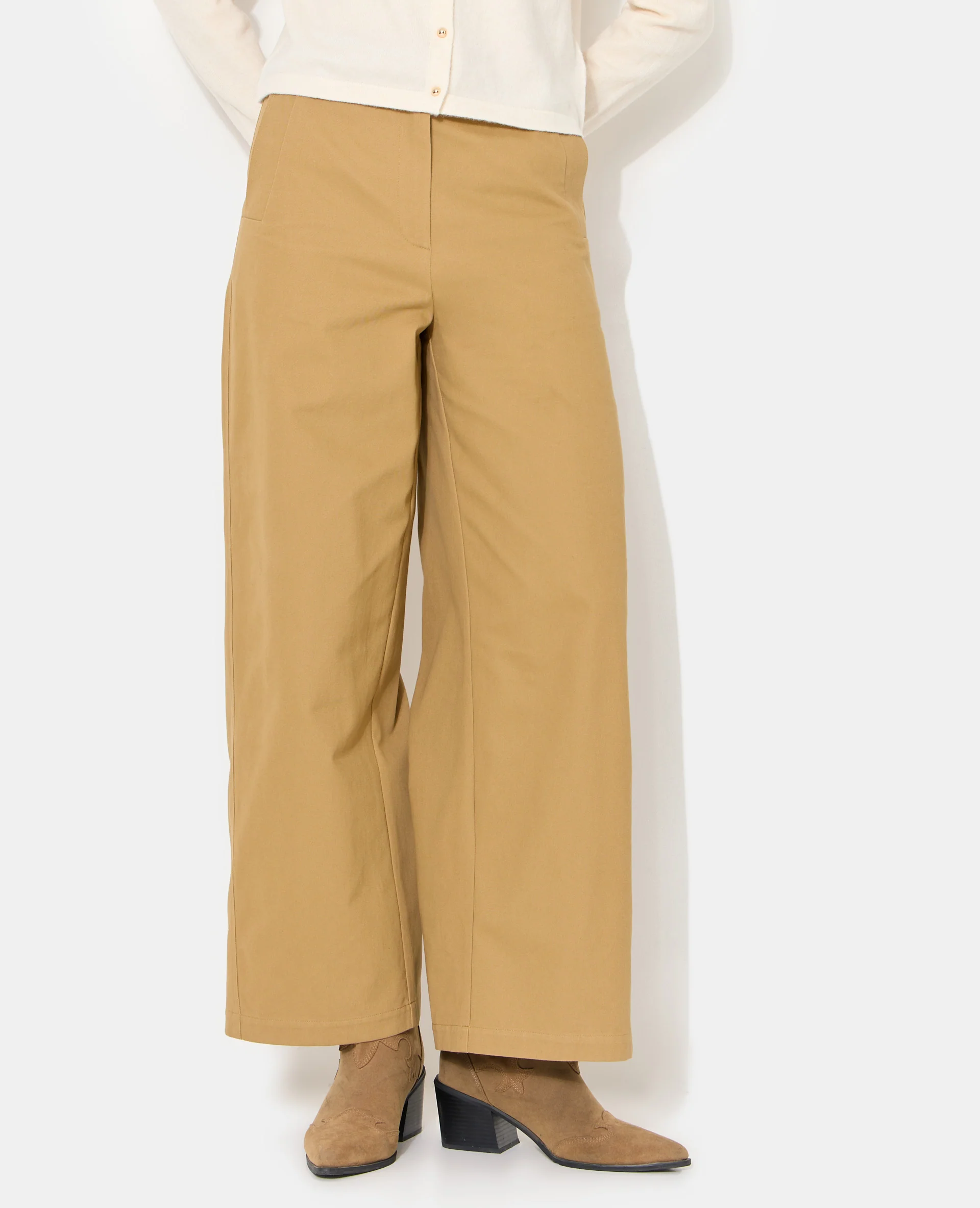 Pantalon barrel en toile - Image 5