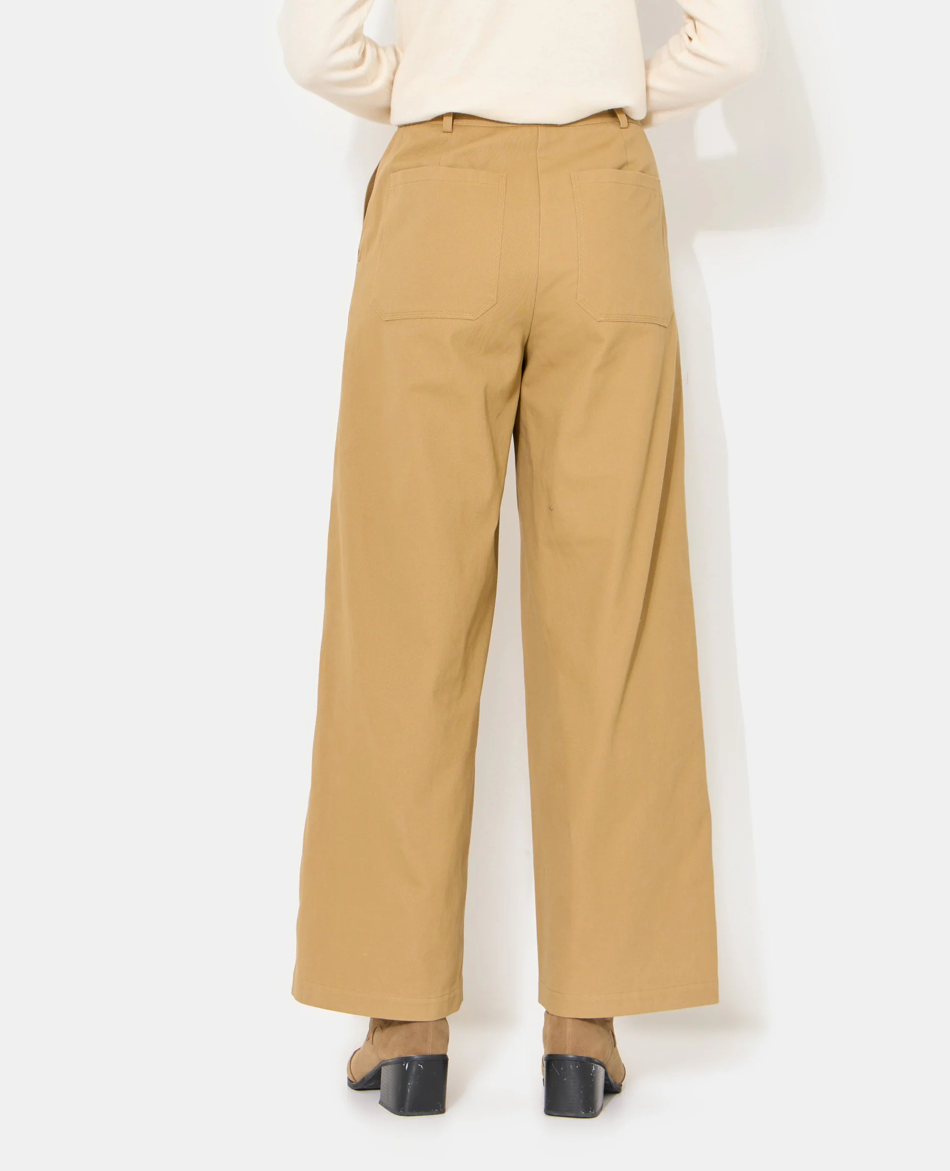 Pantalon barrel en toile - Image 6