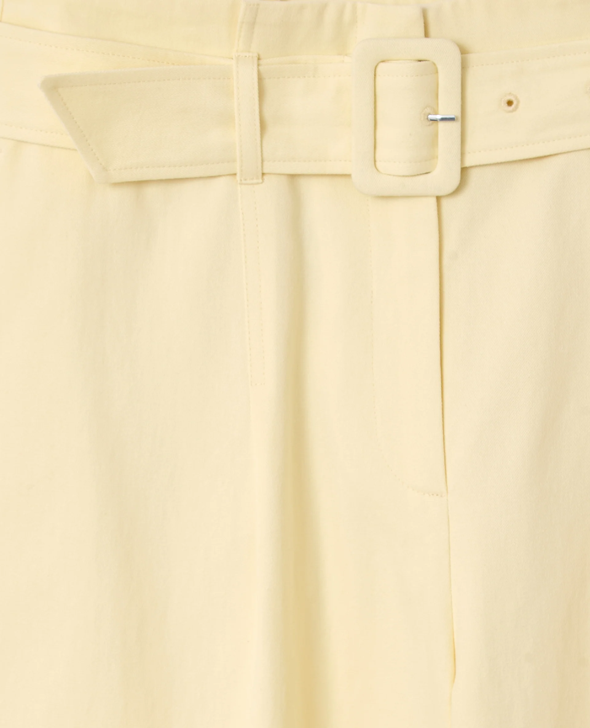 Pantalon barrel taille haute avec ceinture - Image 8