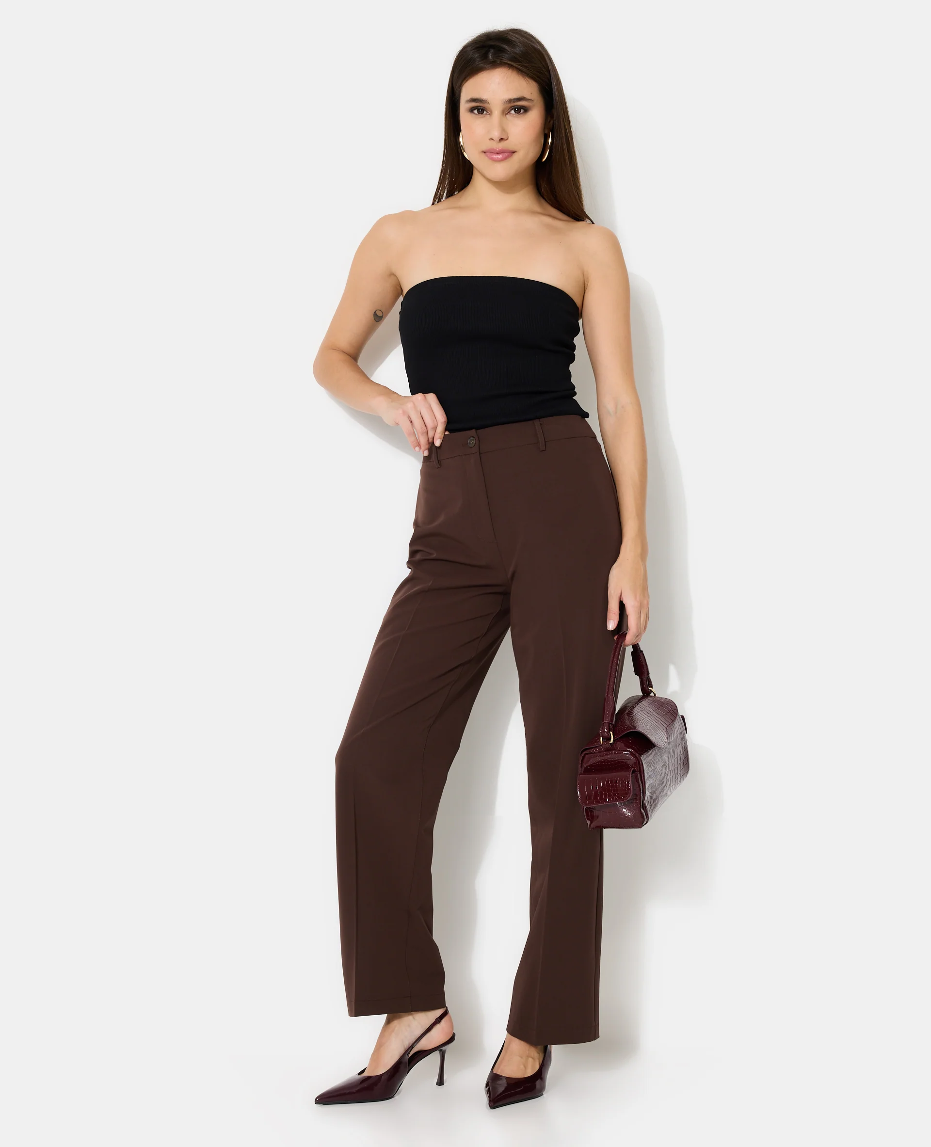 Pantalon city taille medium