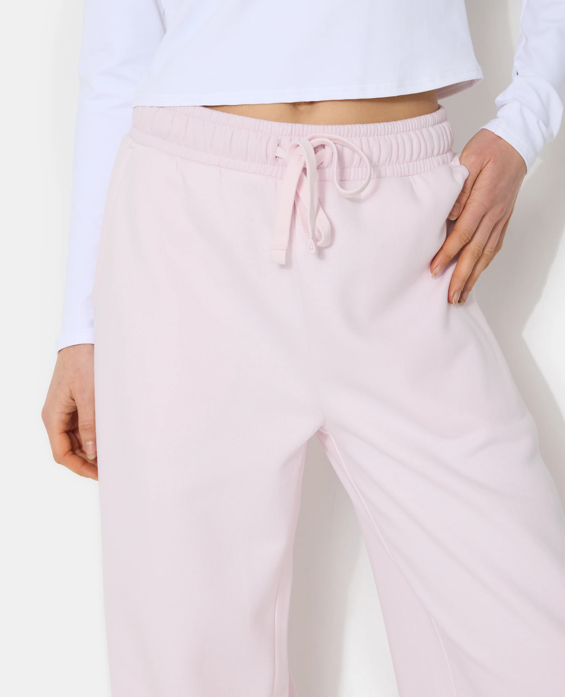 Pantalon de jogging bas droits en molleton - Image 3