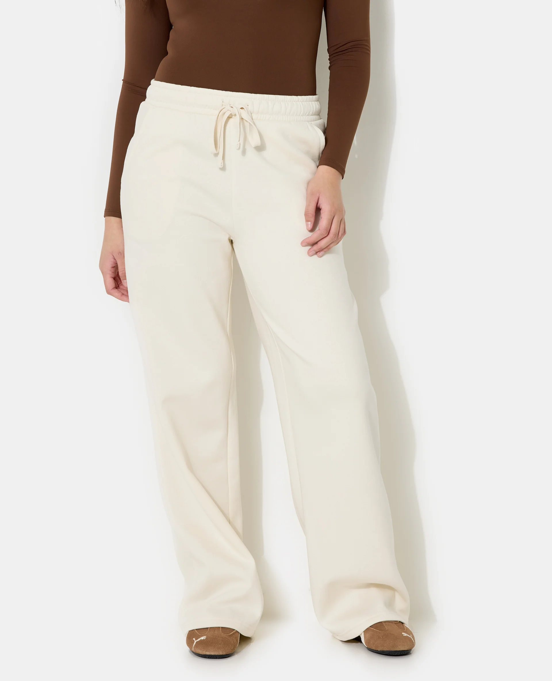 Pantalon de jogging en molleton bas droits - Image 3