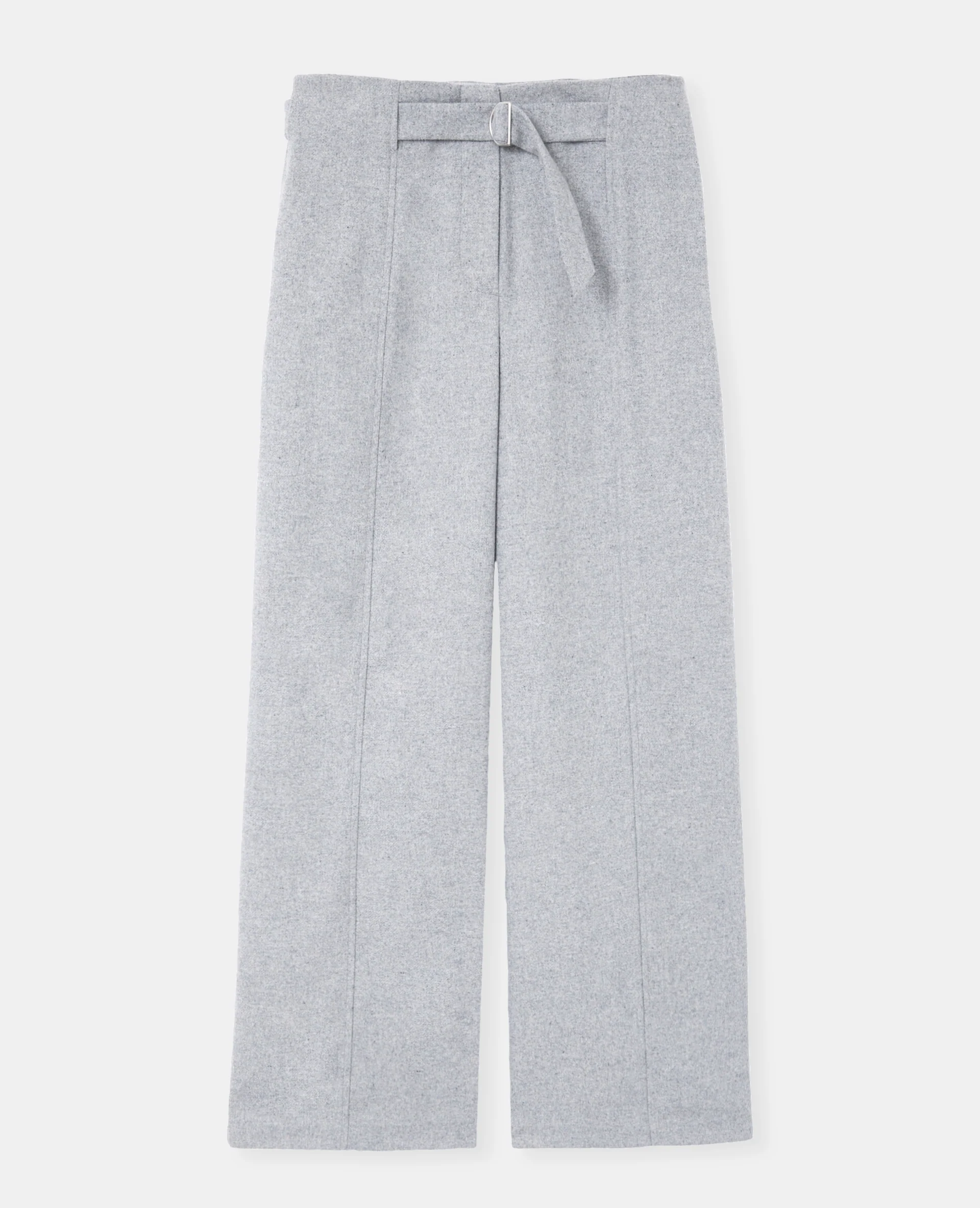 Pantalon droit avec laine - Image 4