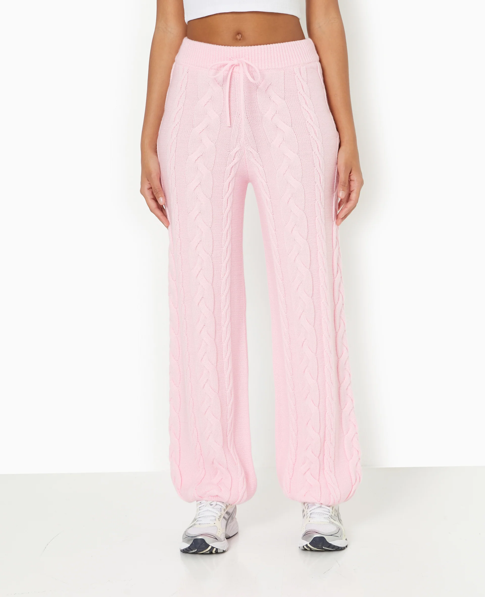Pantalon droit en maille torsadée - Image 5
