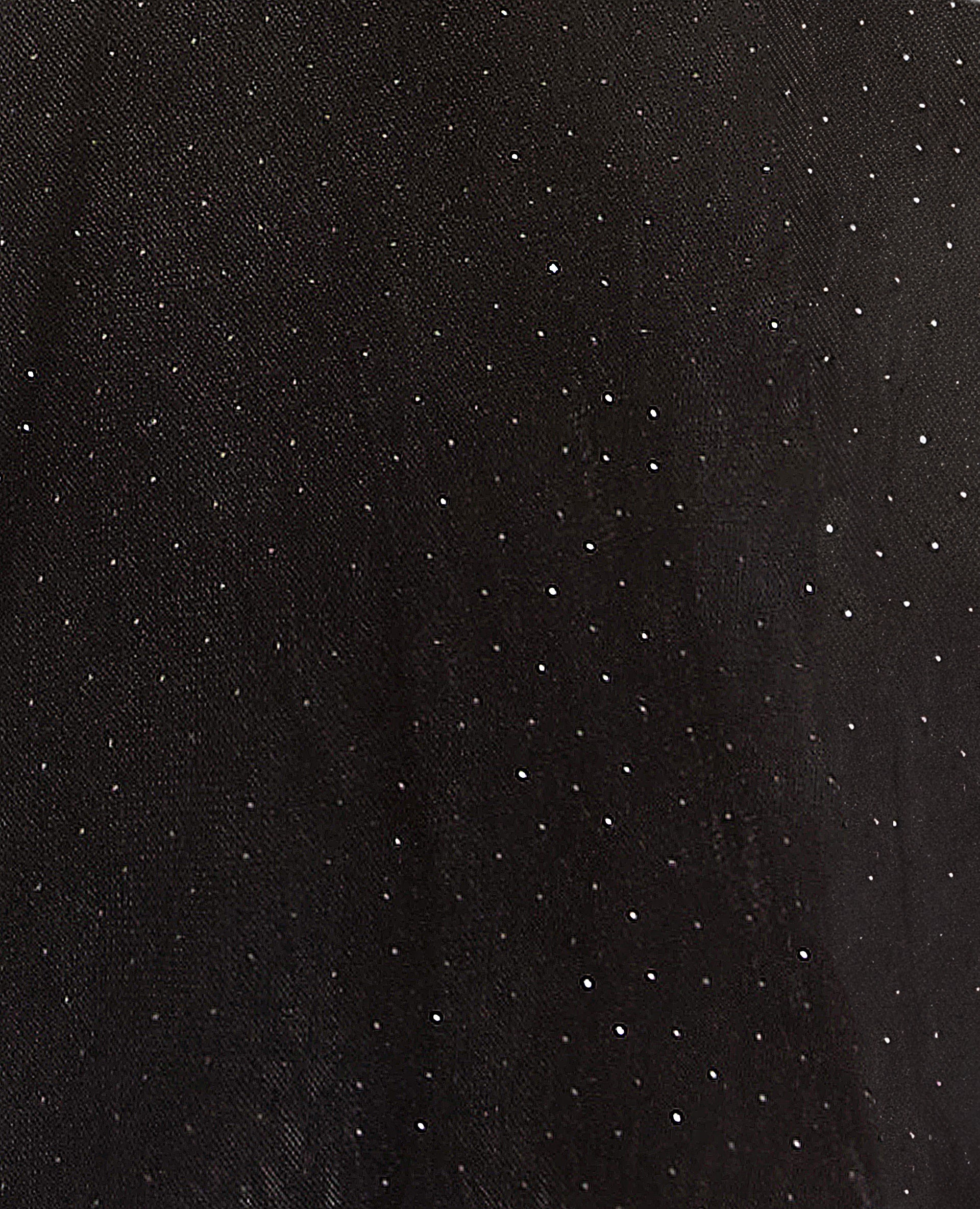 Pantalon flare en résille et velours avec strass - Image 8