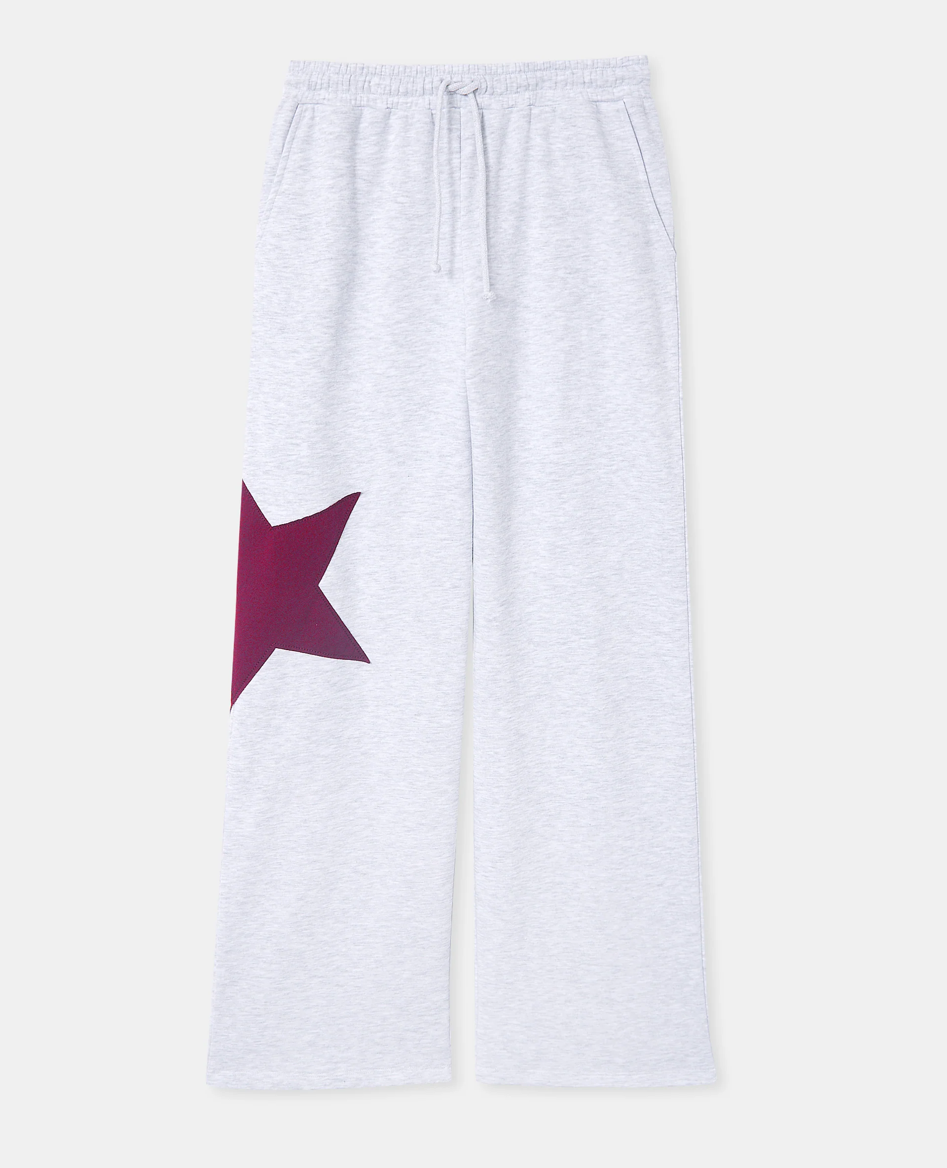 Pantalon large en molleton avec étoile contrastée - Image 4