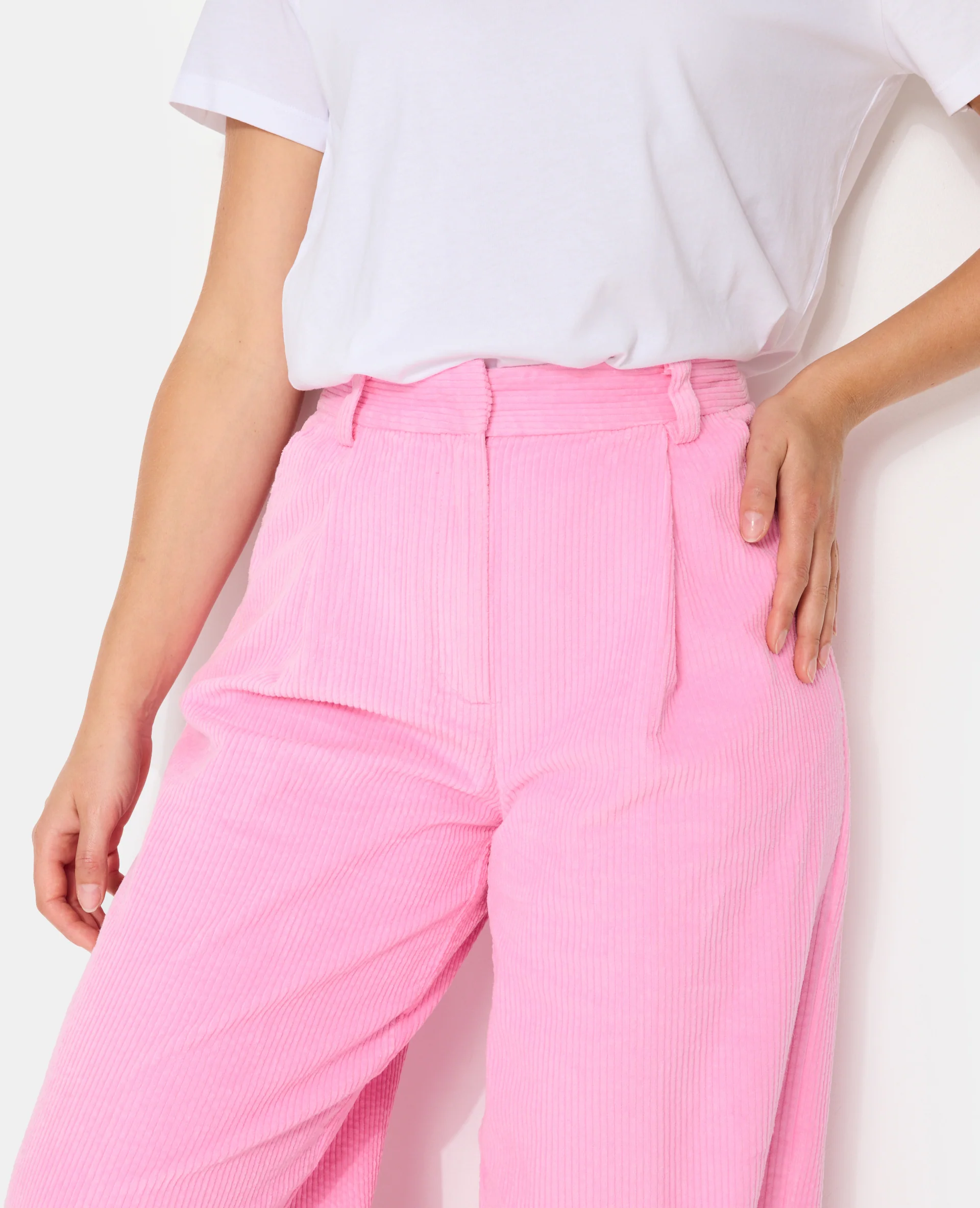 Pantalon large en velours grosse cĂ´te - Image 3