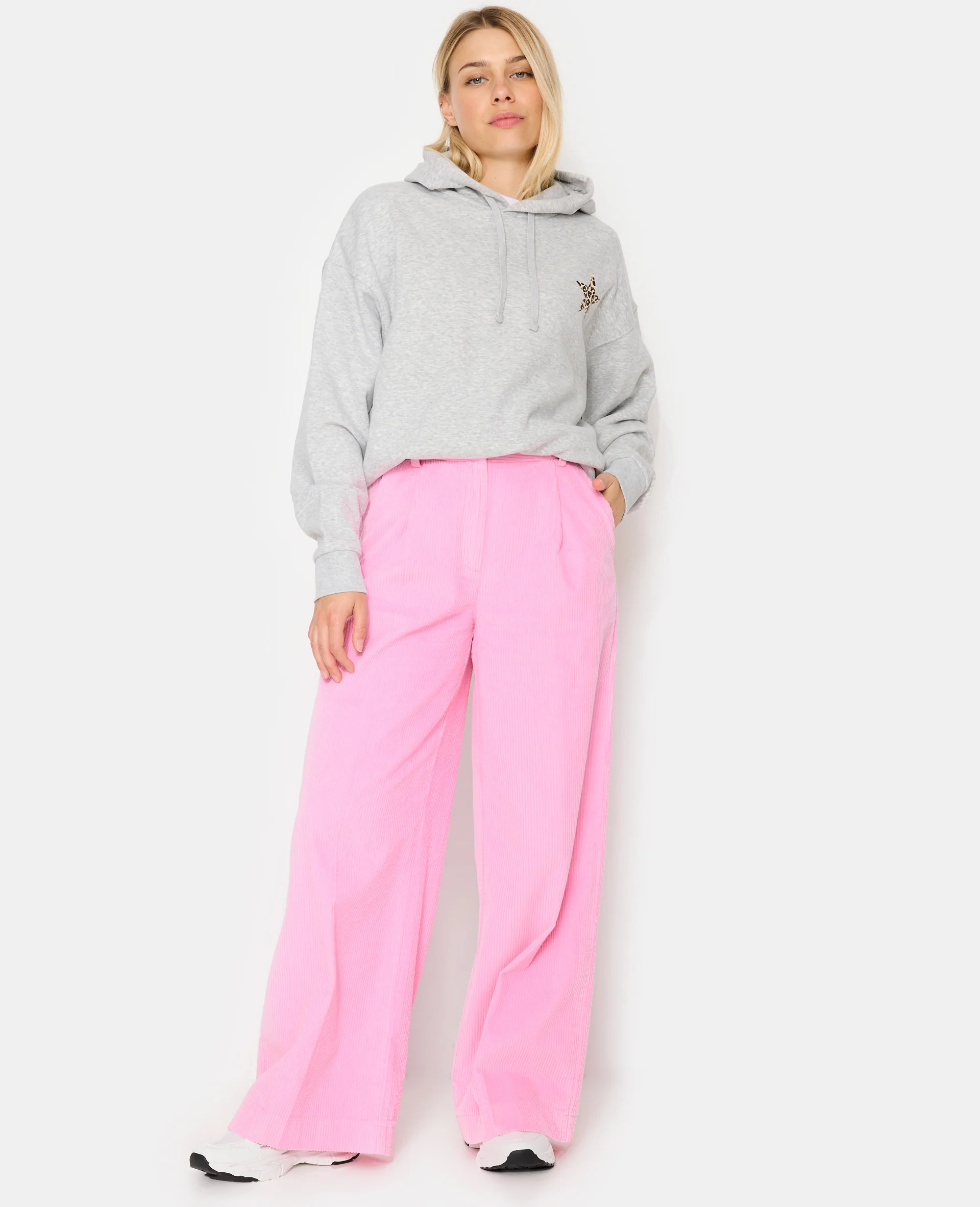 Pantalon large en velours grosse cĂ´te - Image 7