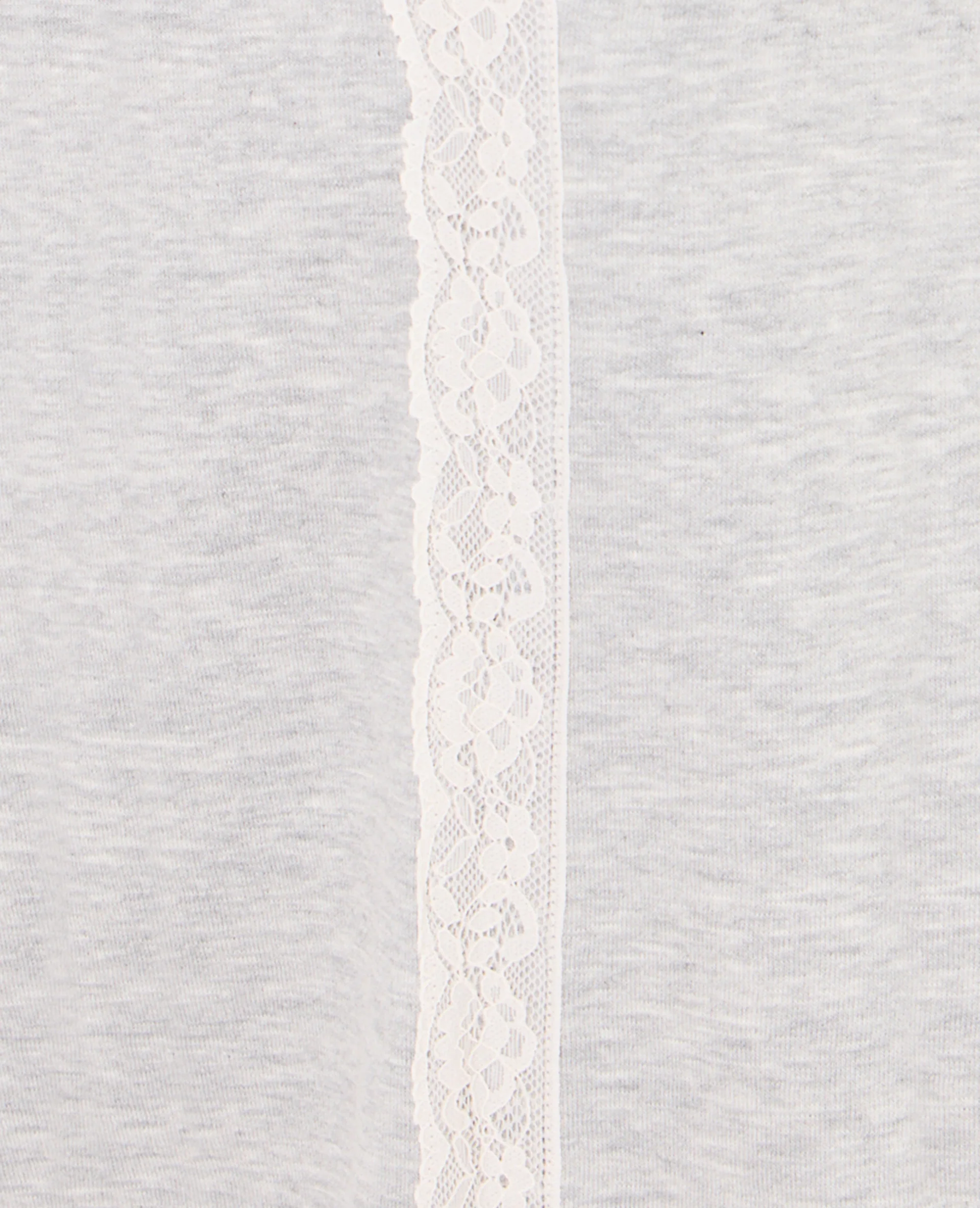 Pantalon molleton barrel avec dentelle - Image 7
