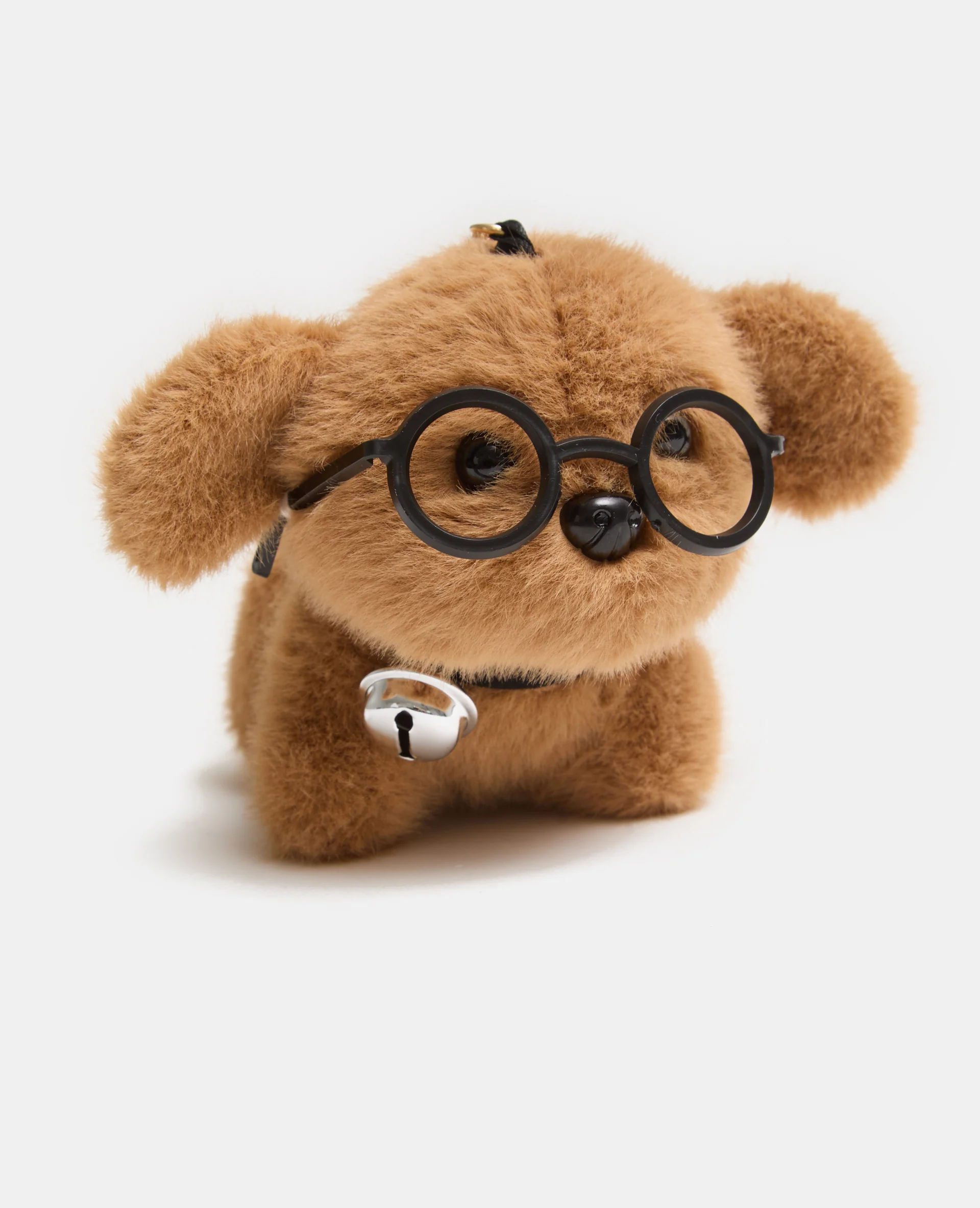 Porte-clés ou déco de sac avec chien à lunettes - Image 3