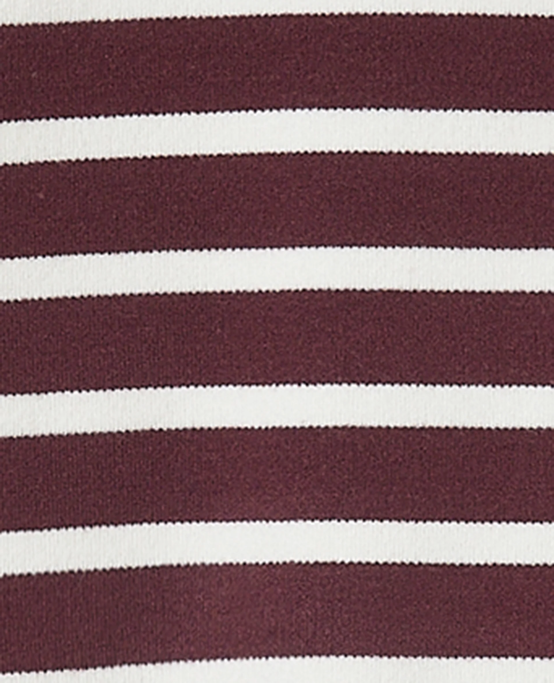 Pull avec col en maille rayée - Image 8