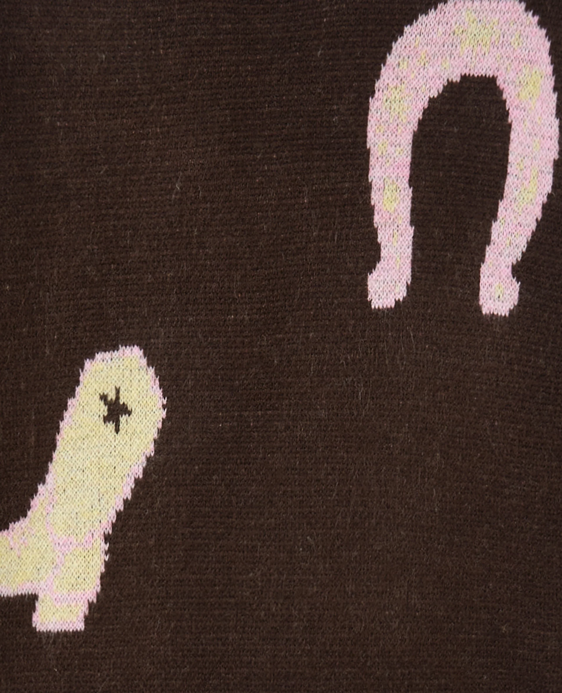 Pull col rond avec motifs fer Ă cheval, santiag, cheval - Image 8