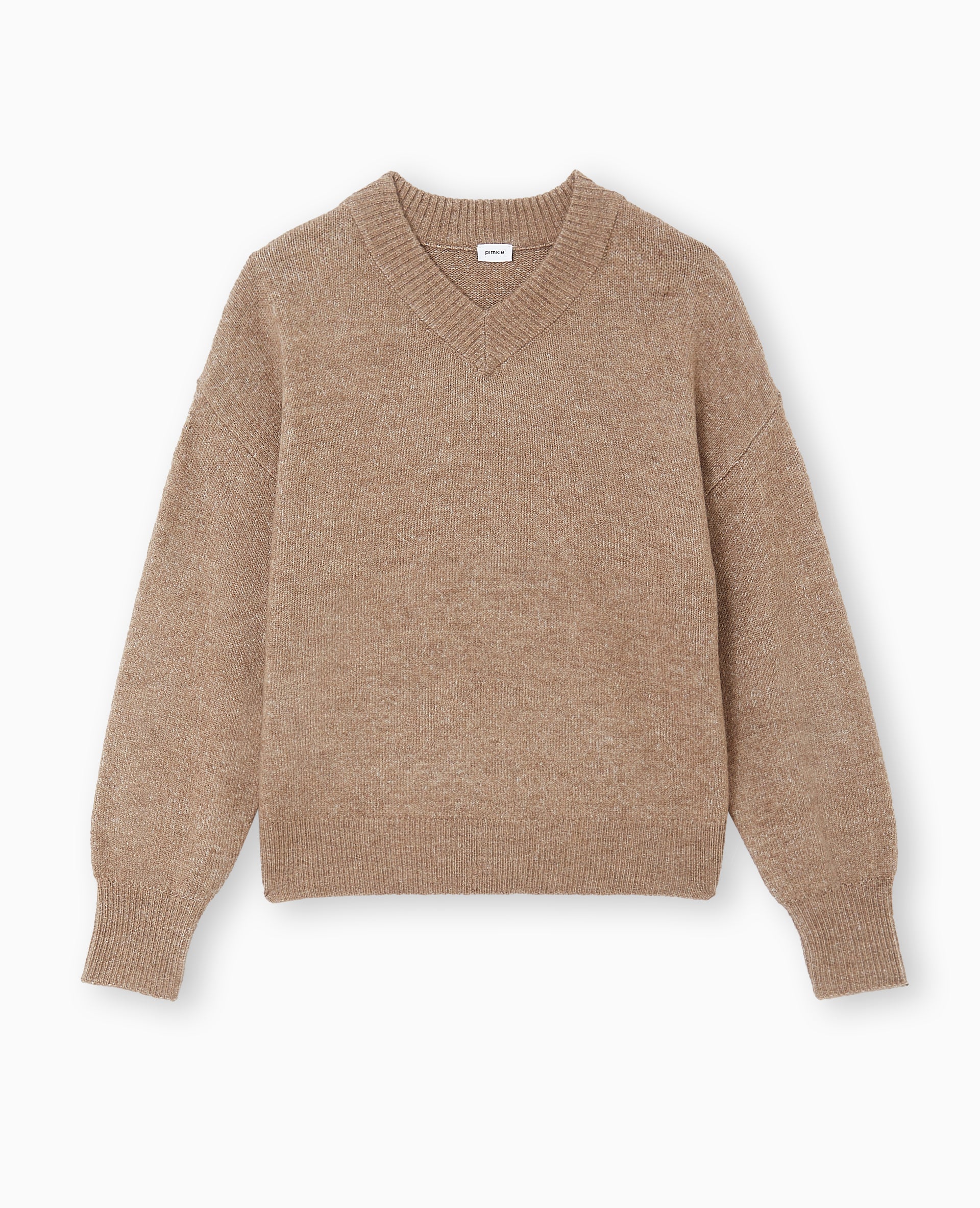 Pull col V en maille - Image 4