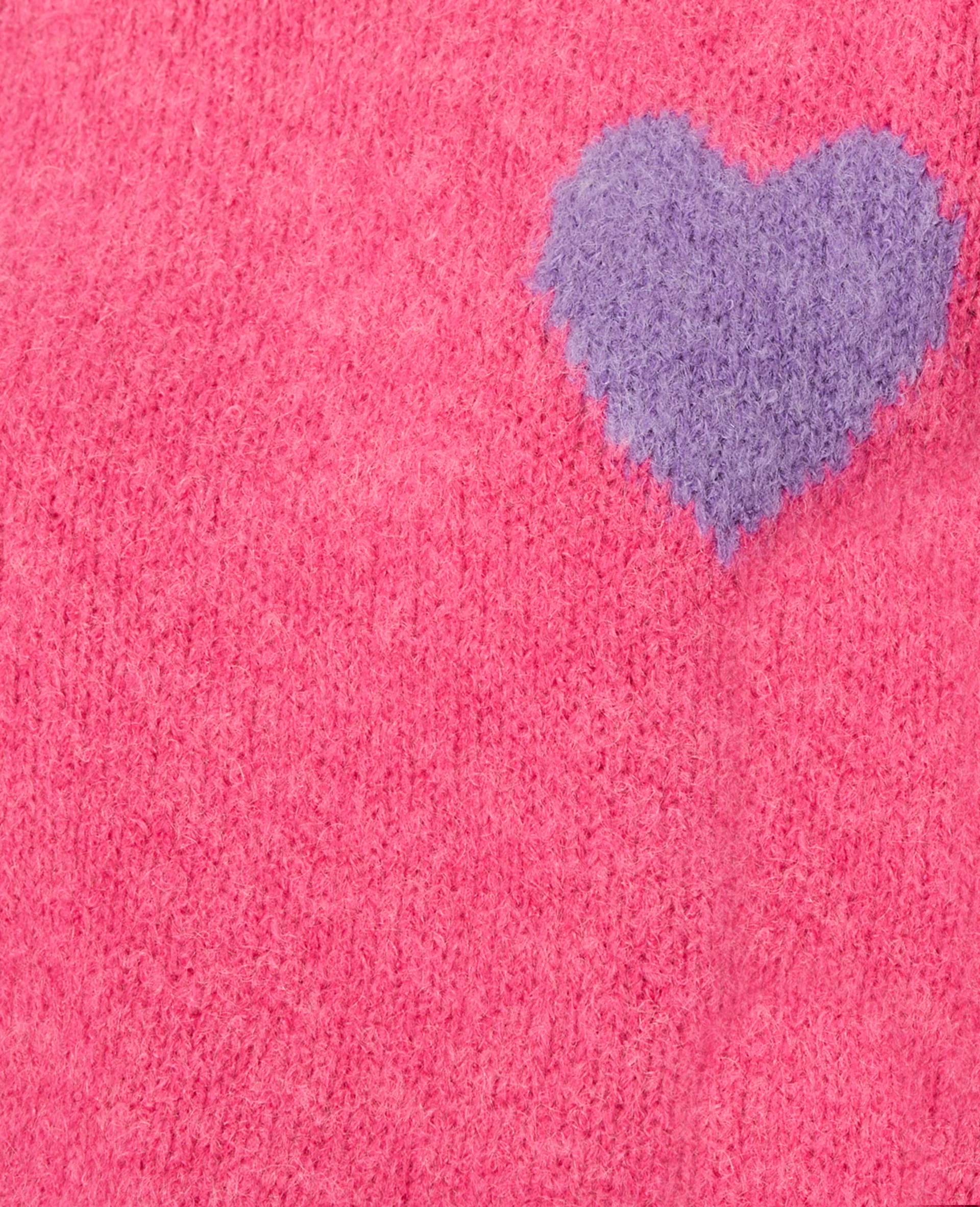 Pull contenant mohair et laine avec cœur - Image 8