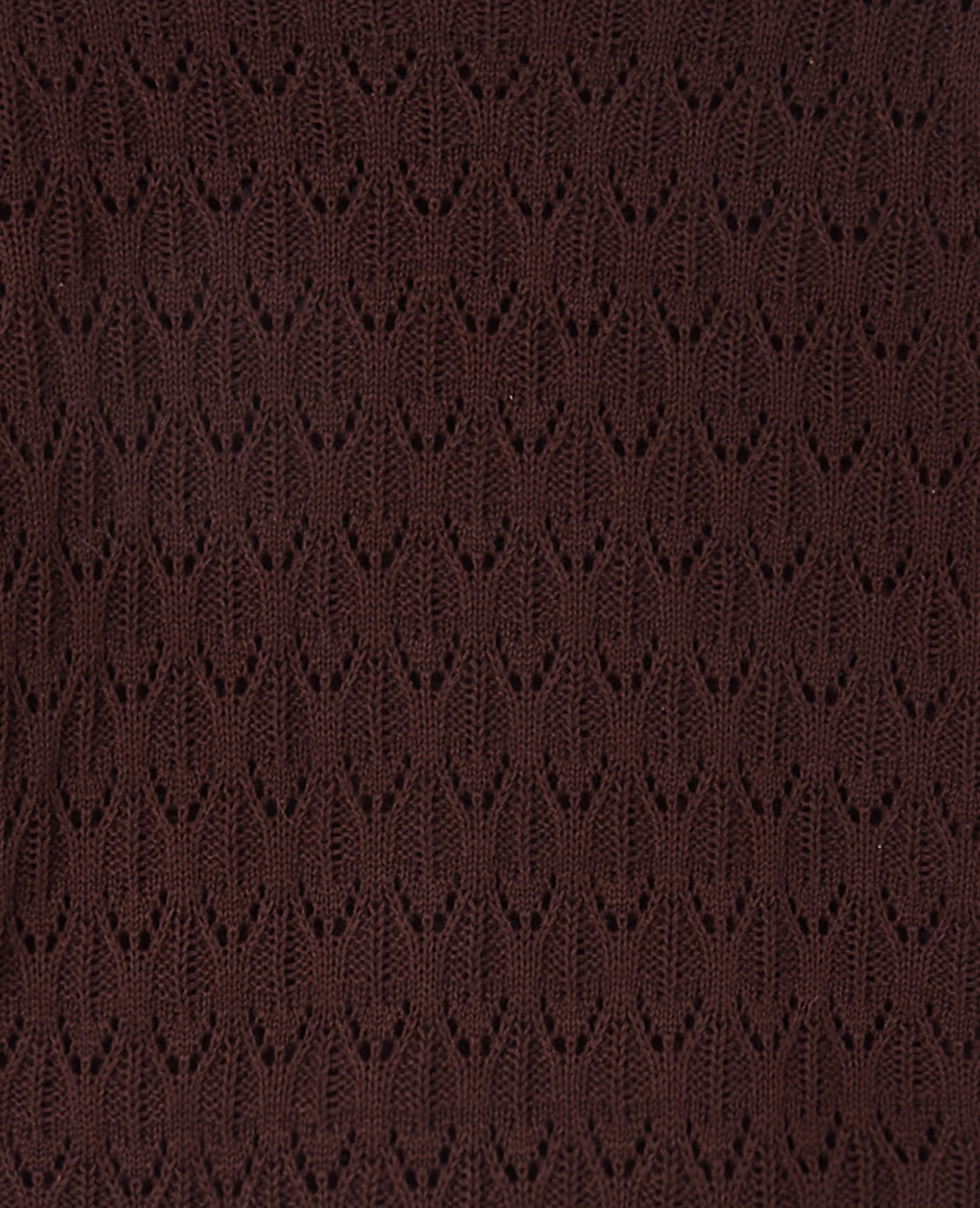 Pull en maille ajourée avec petits volants - Image 7
