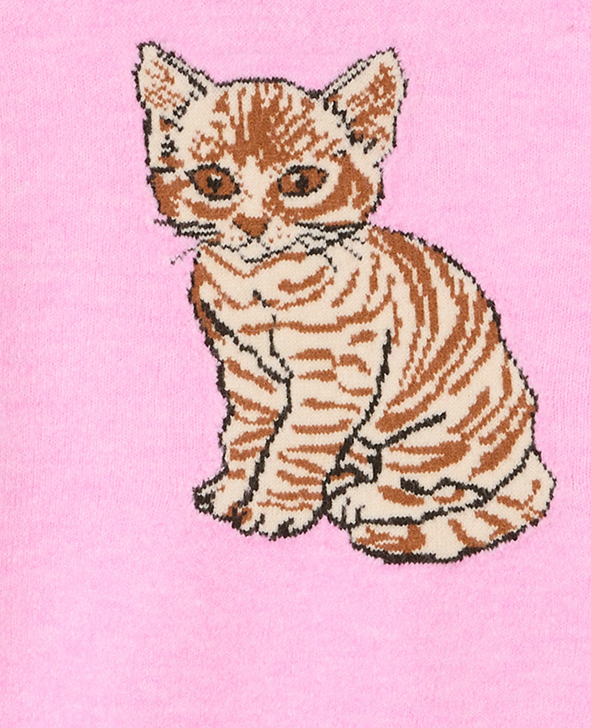 Pull en maille avec chaton - Image 7