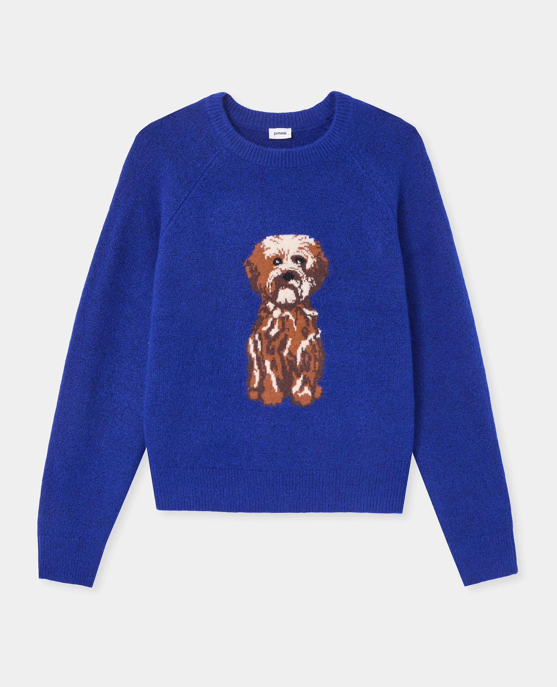 Pull en maille avec chien - Image 4