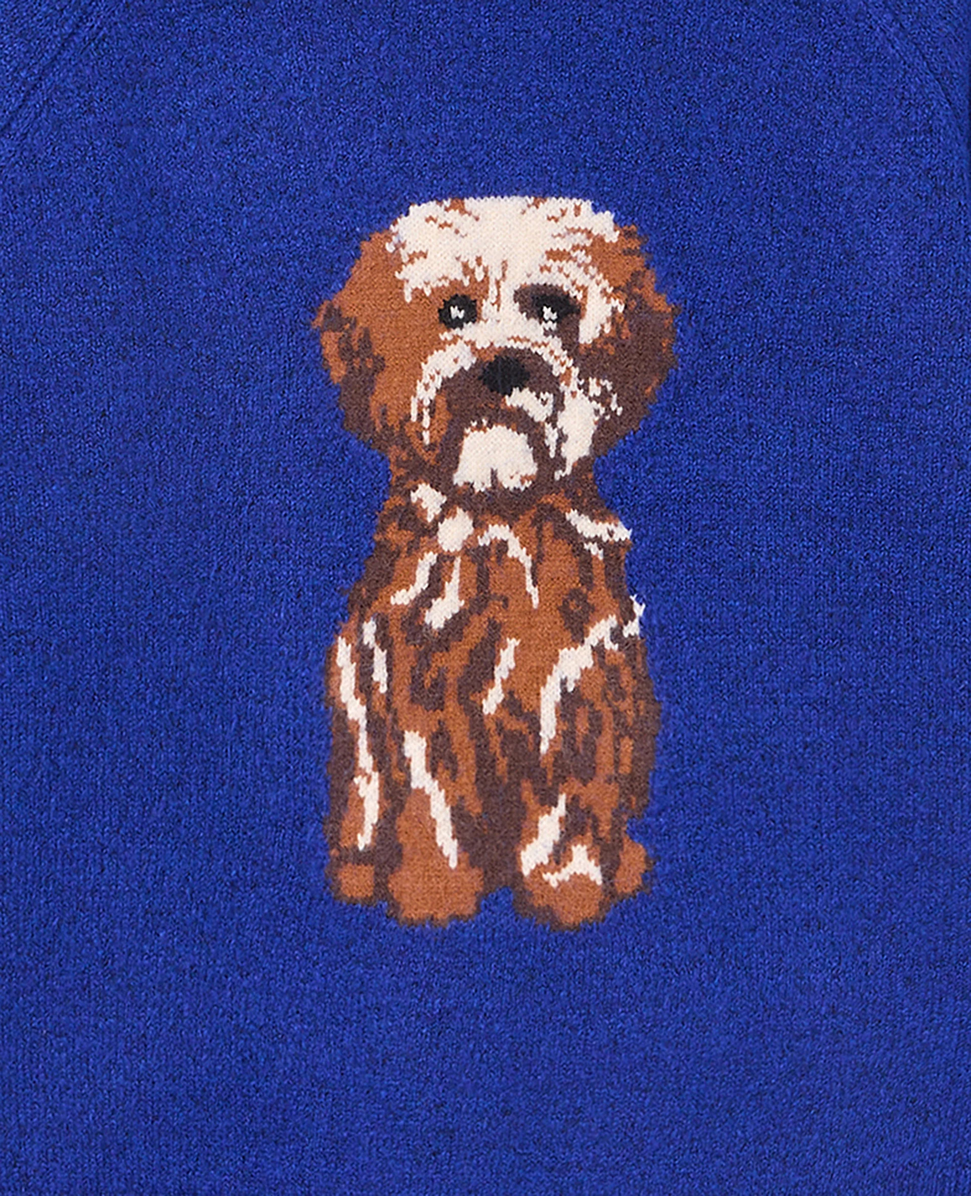 Pull en maille avec chien - Image 7