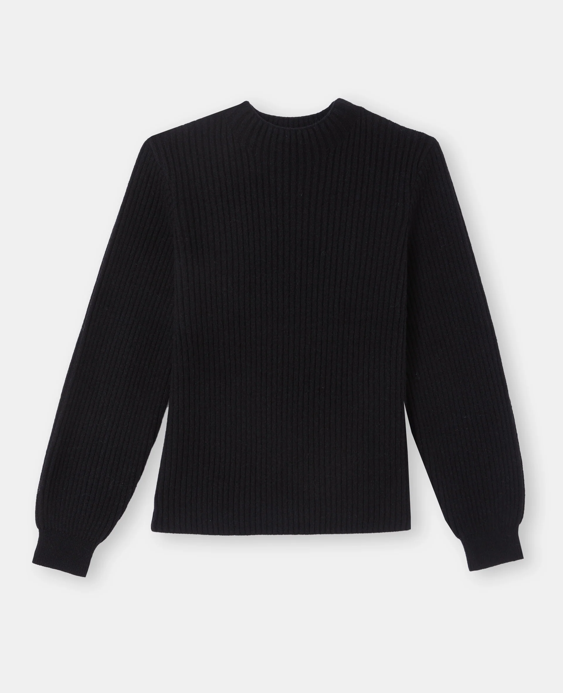 Pull en maille côtelée avec inscription dos - Image 4