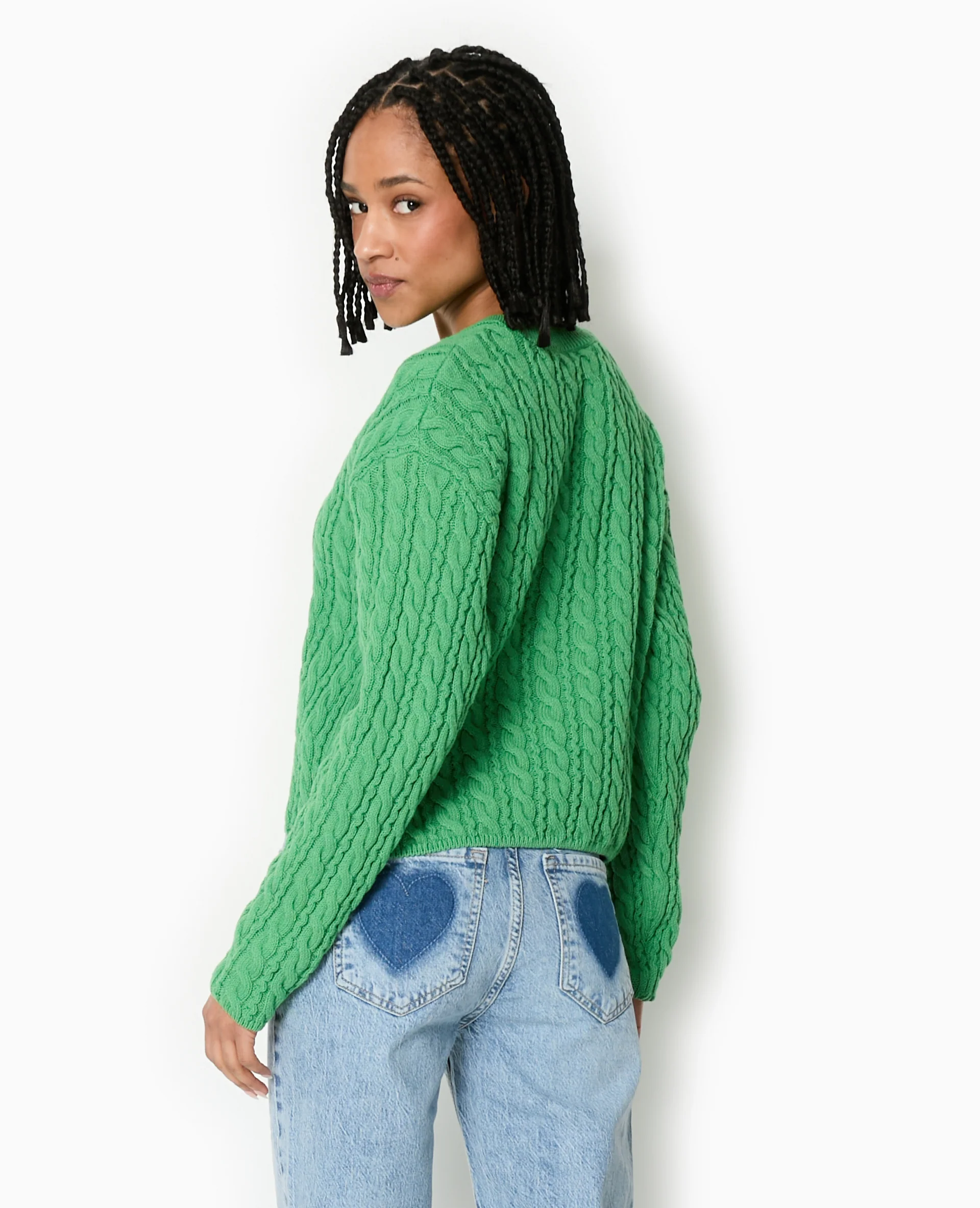 Pull en maille torsadée - Image 6