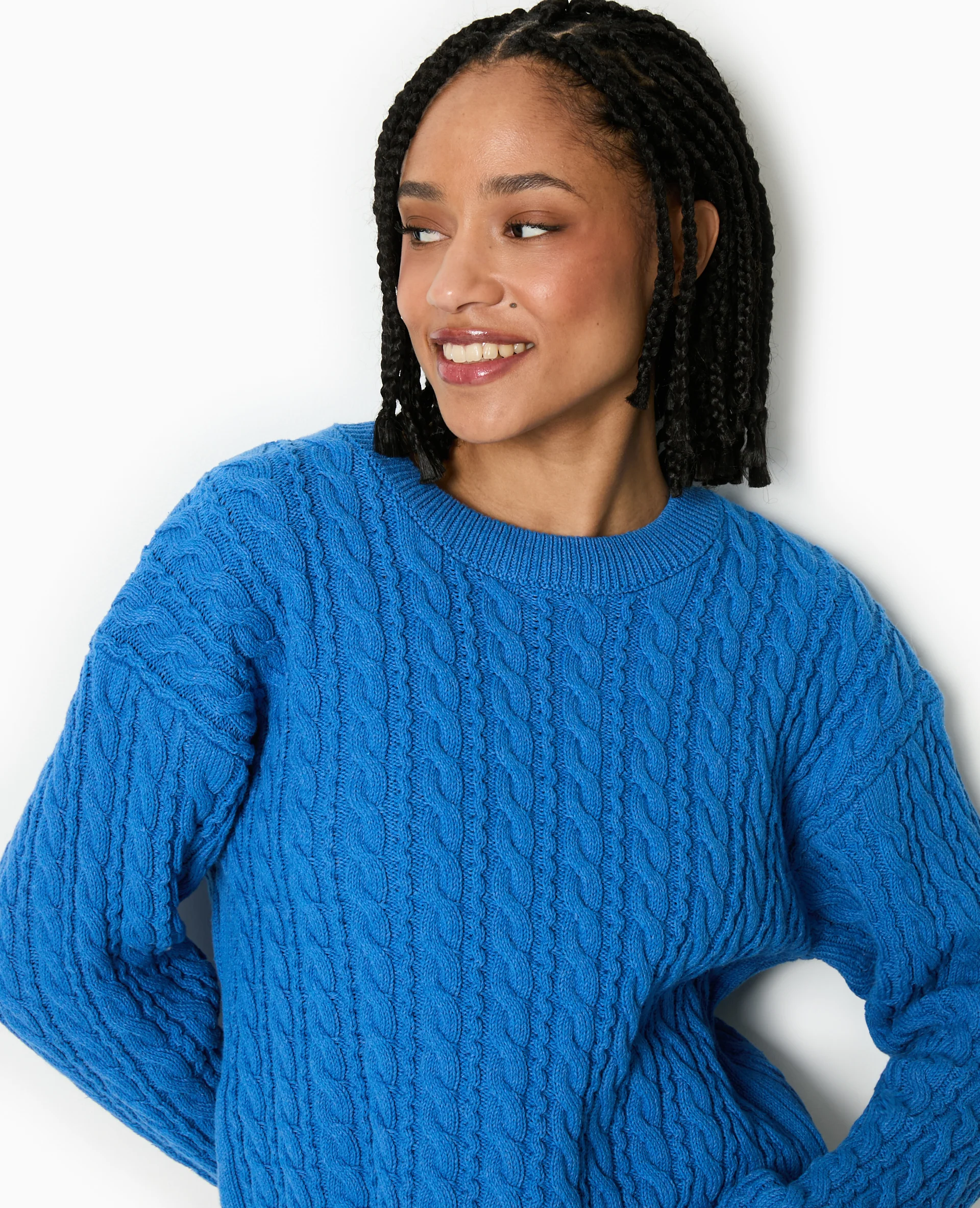 Pull en maille torsadée - Image 3