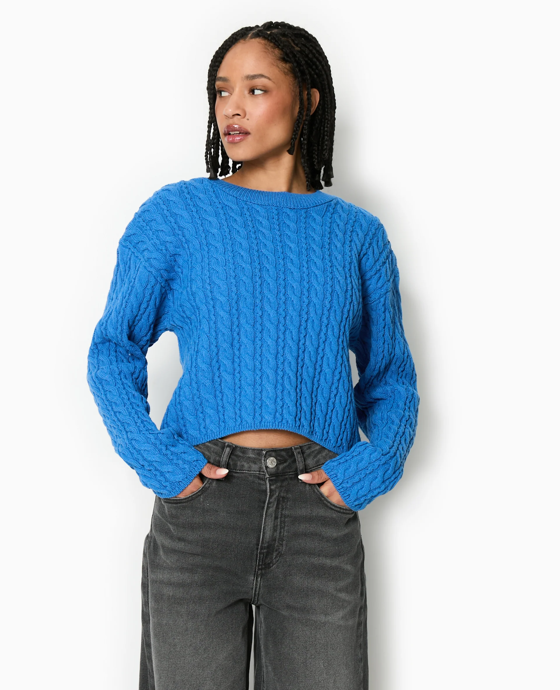 Pull en maille torsadée - Image 5