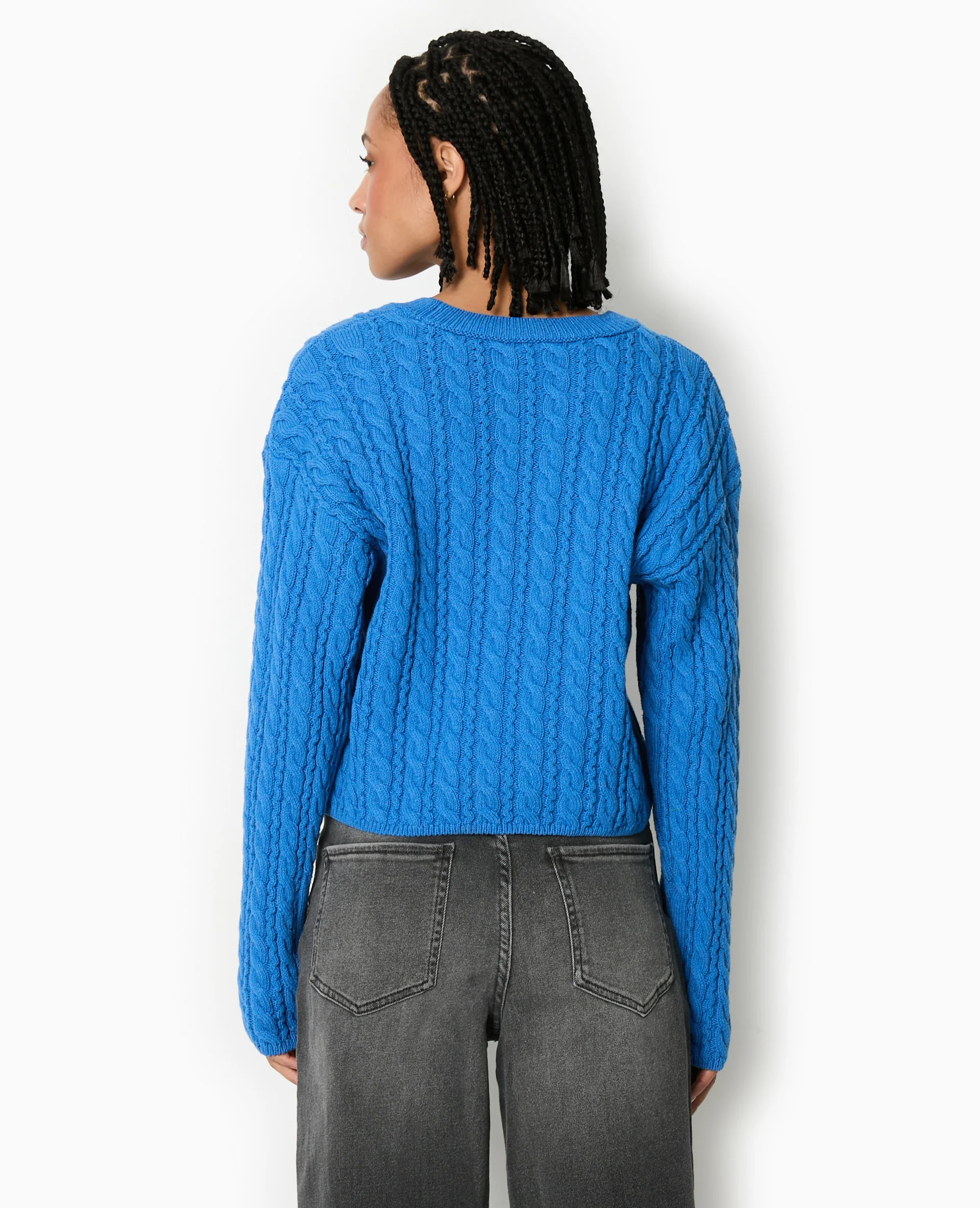 Pull en maille torsadée - Image 6