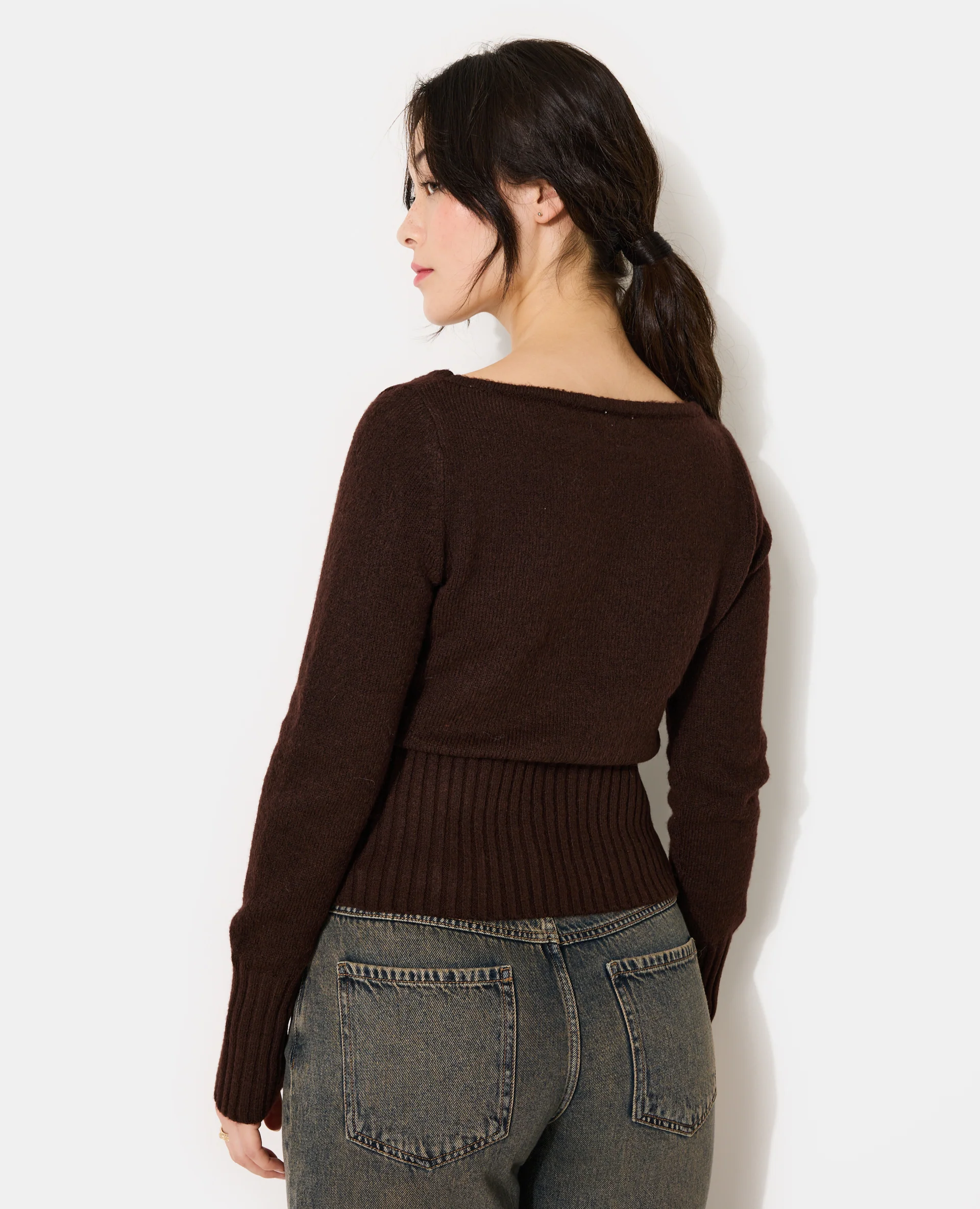 Pull encolure bateau - Image 6