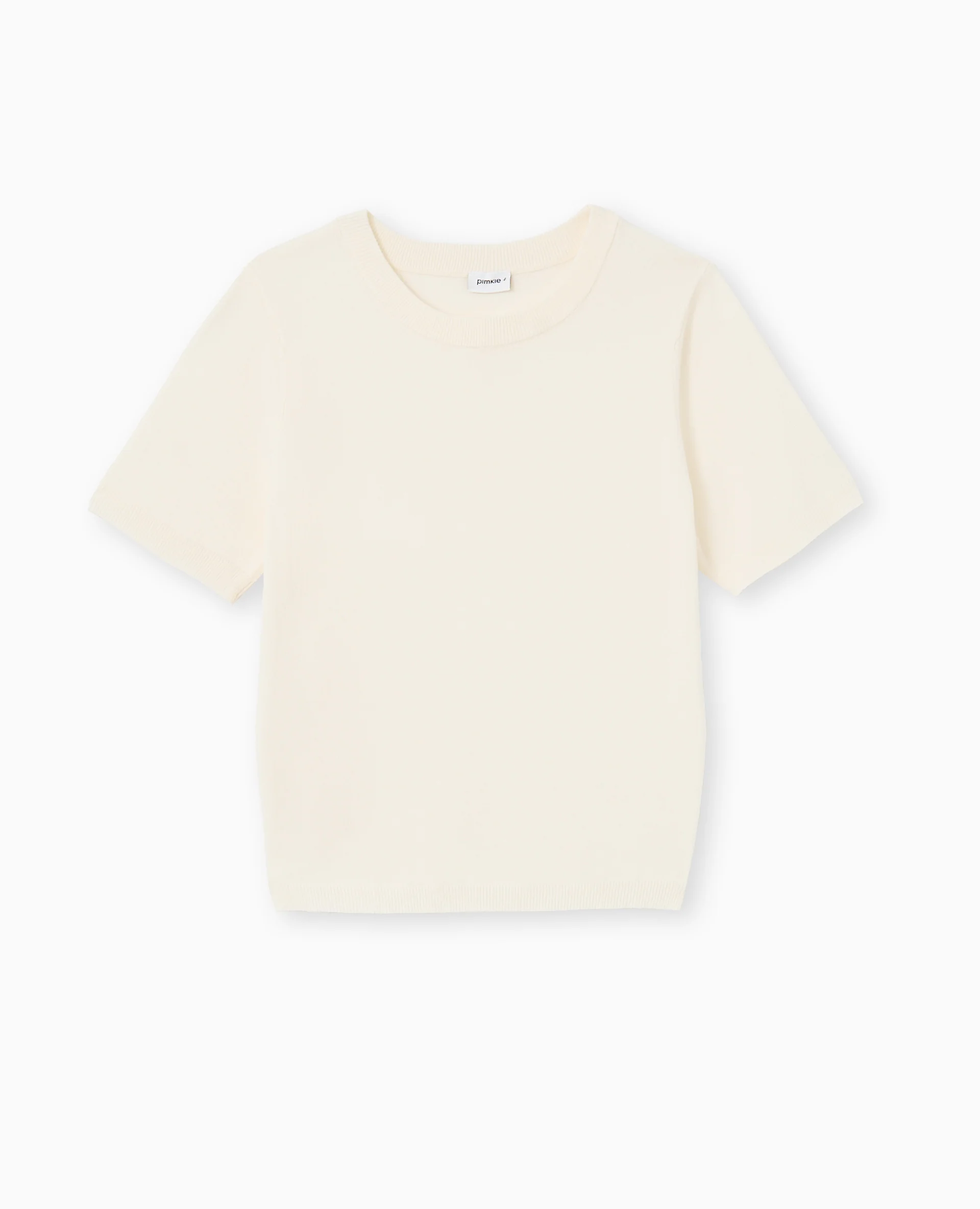 Pull manches courtes en maille fine - Image 4