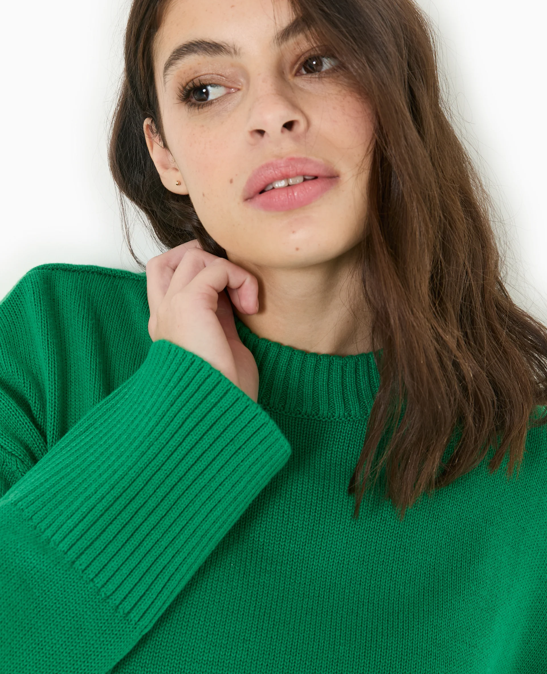 Pull oversize avec grands bord-côtes - Image 3