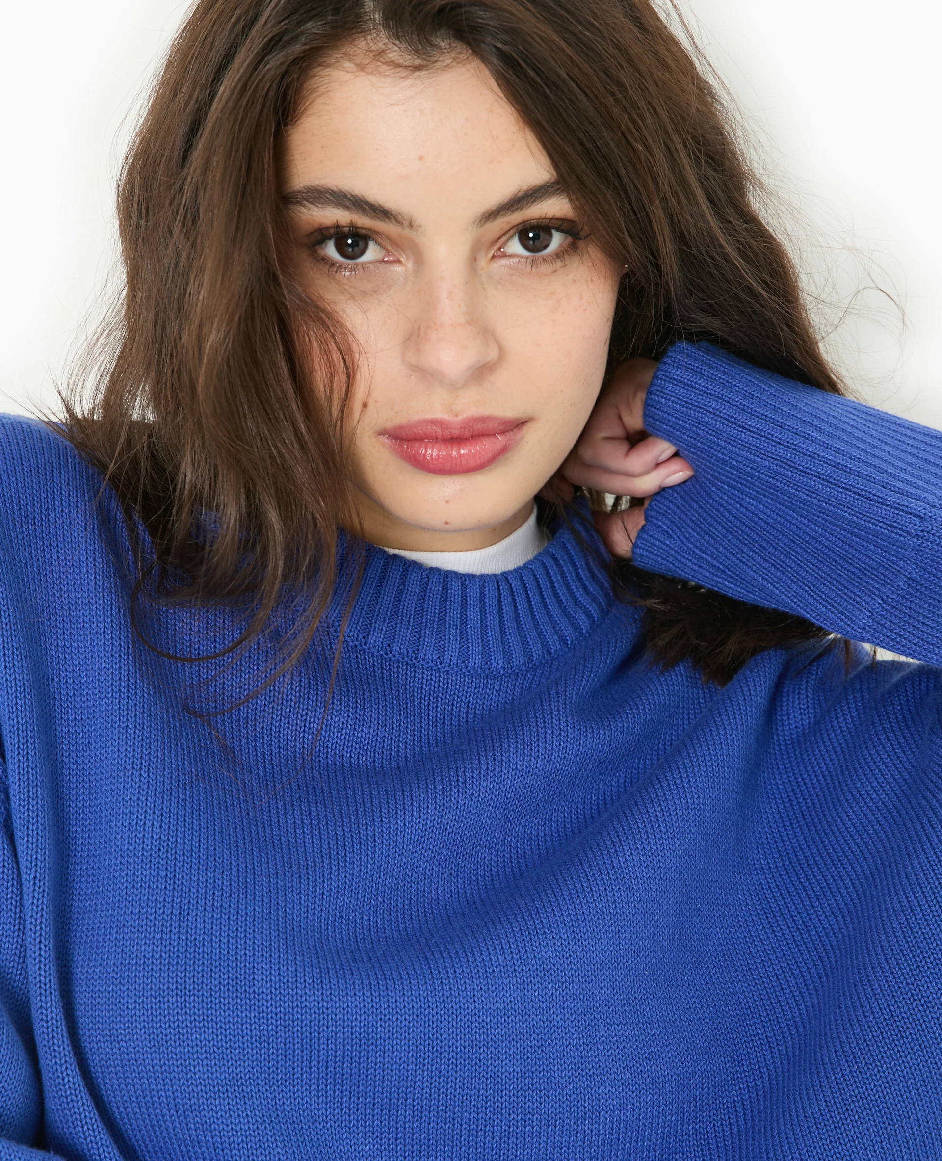 Pull oversize avec grands bord-cĂ´tes - Image 3