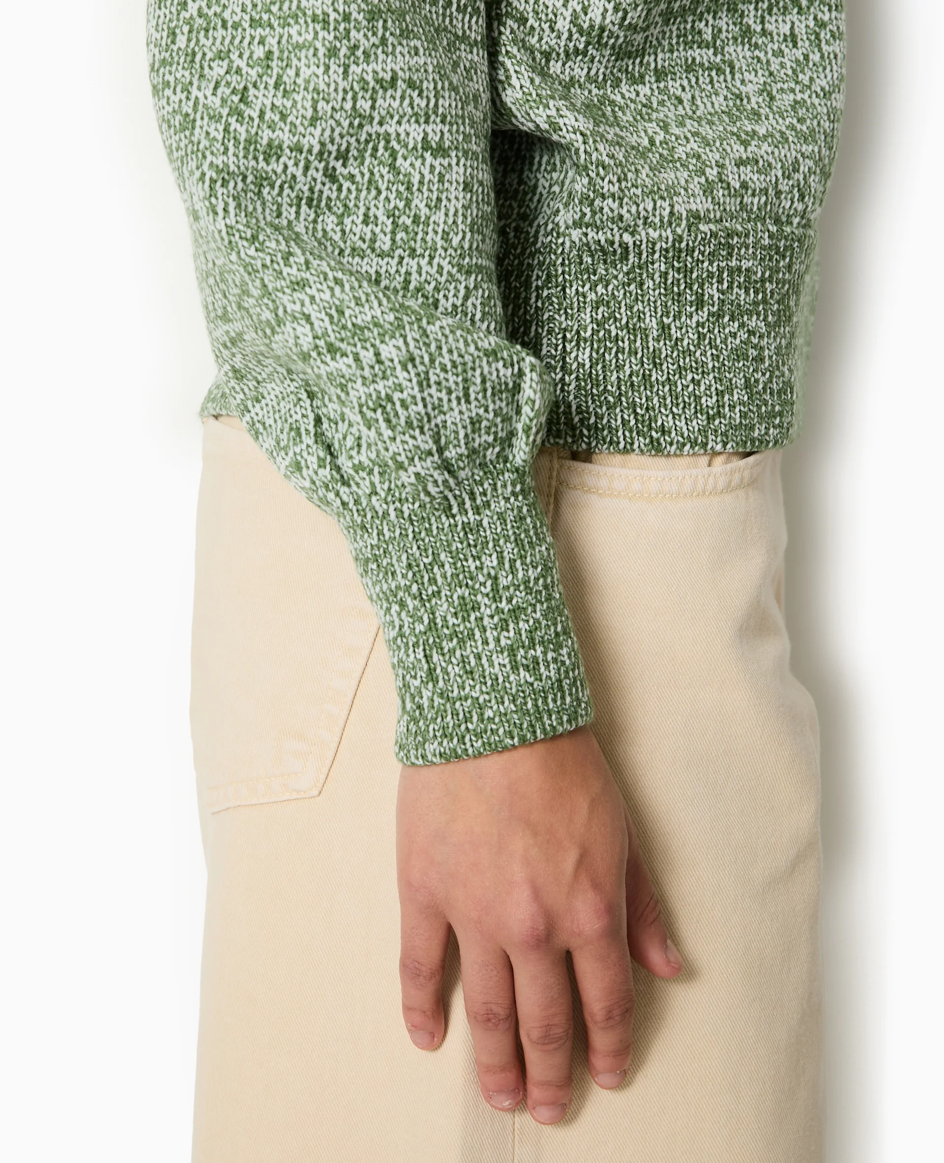 Pull oversize en maille moulinée - Image 7
