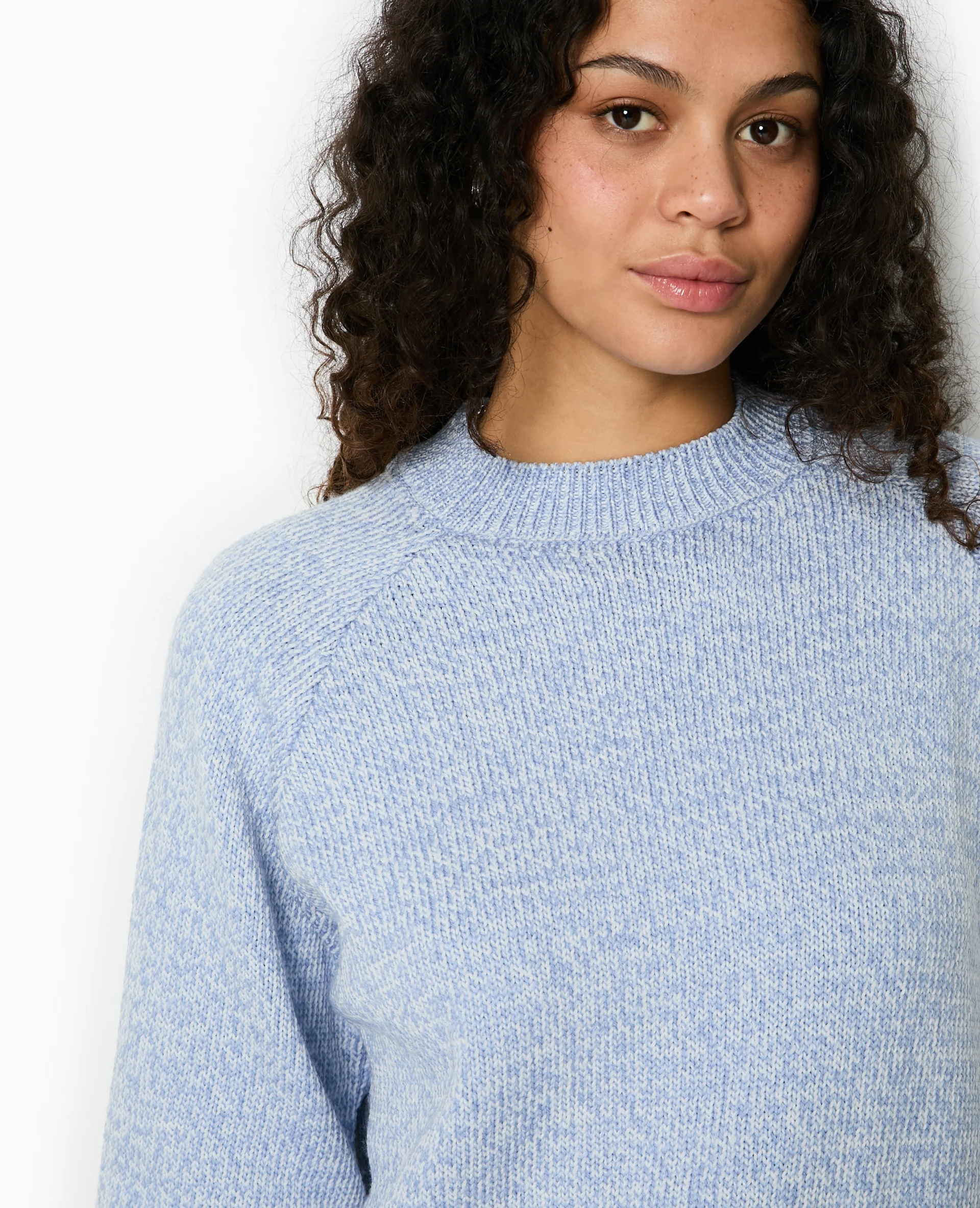 Pull oversize en maille moulinée - Image 3