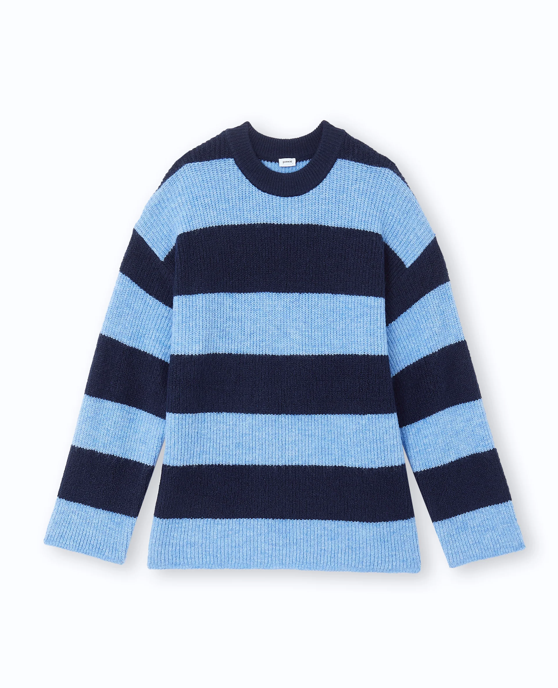 Pull oversize en maille rayée - Image 4
