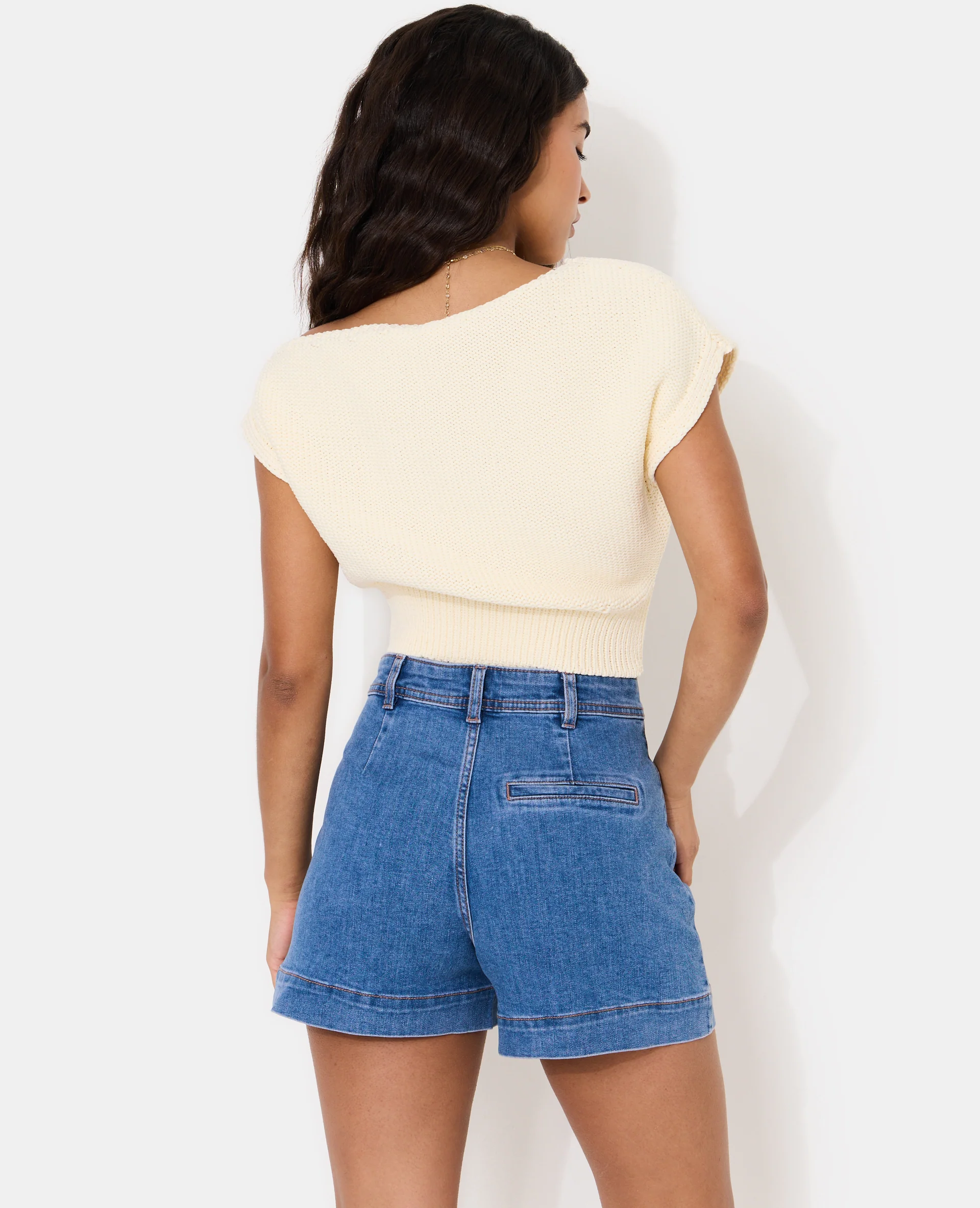 Pull sans manches asymétrique - Image 6