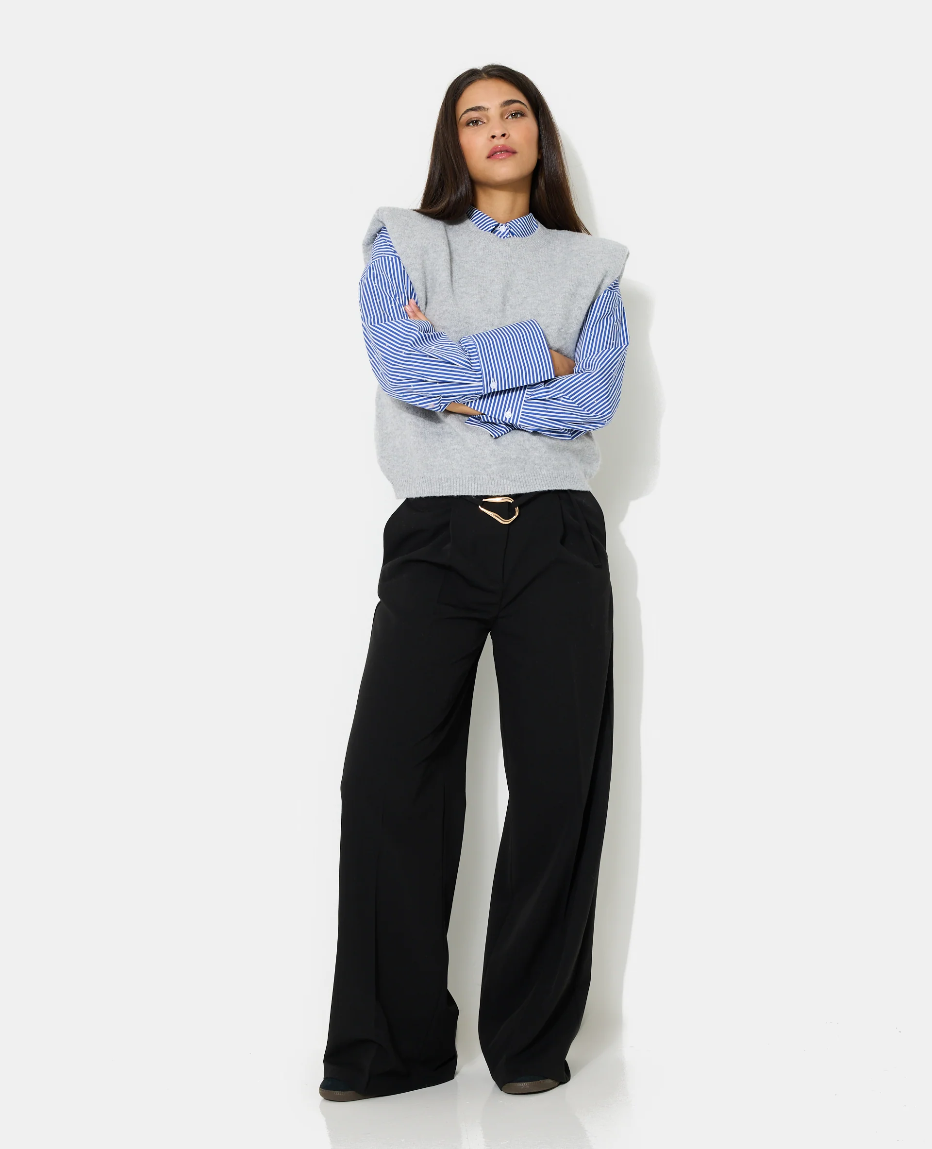 Pull sans manches avec épaulettes - Image 3