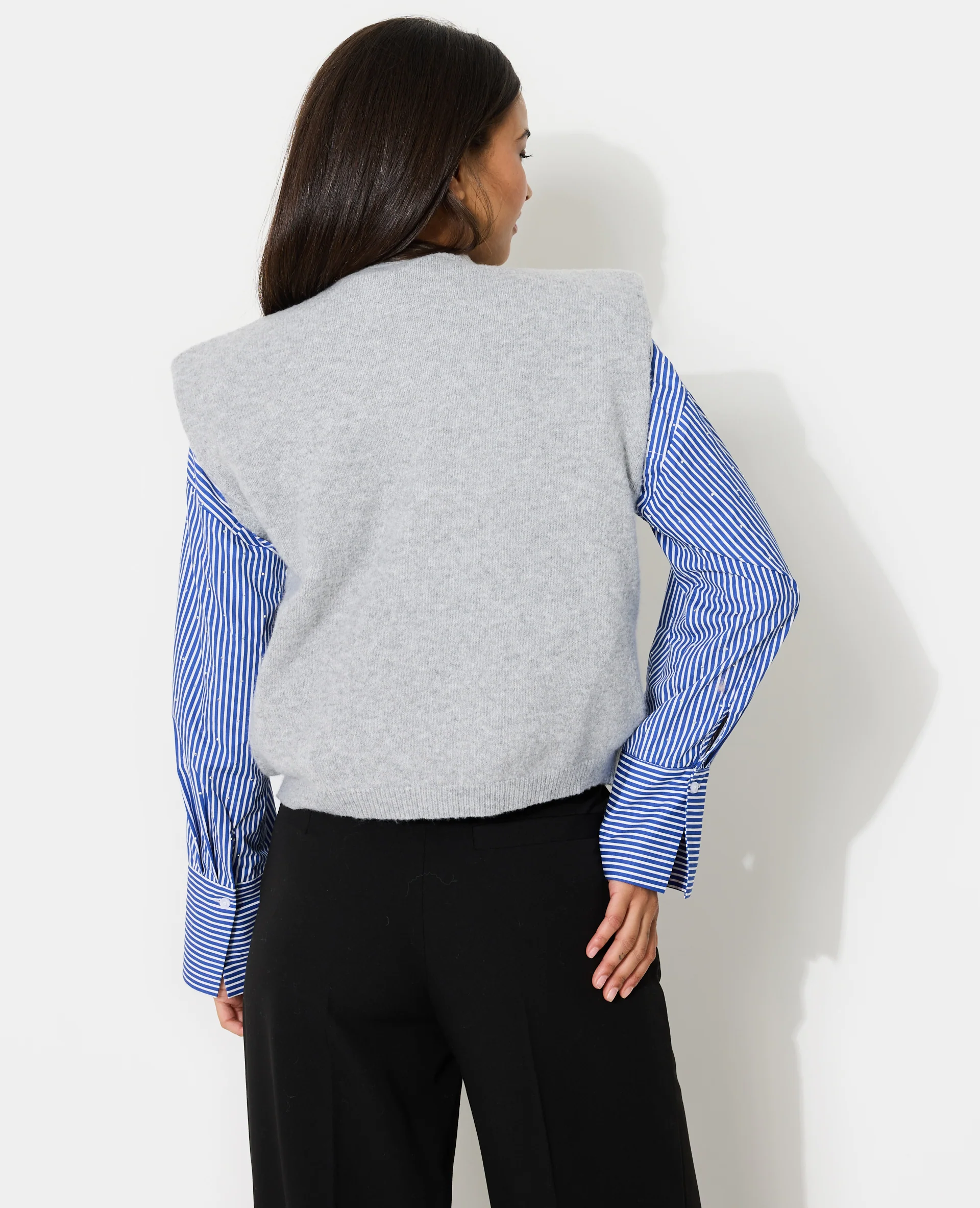 Pull sans manches avec épaulettes - Image 6